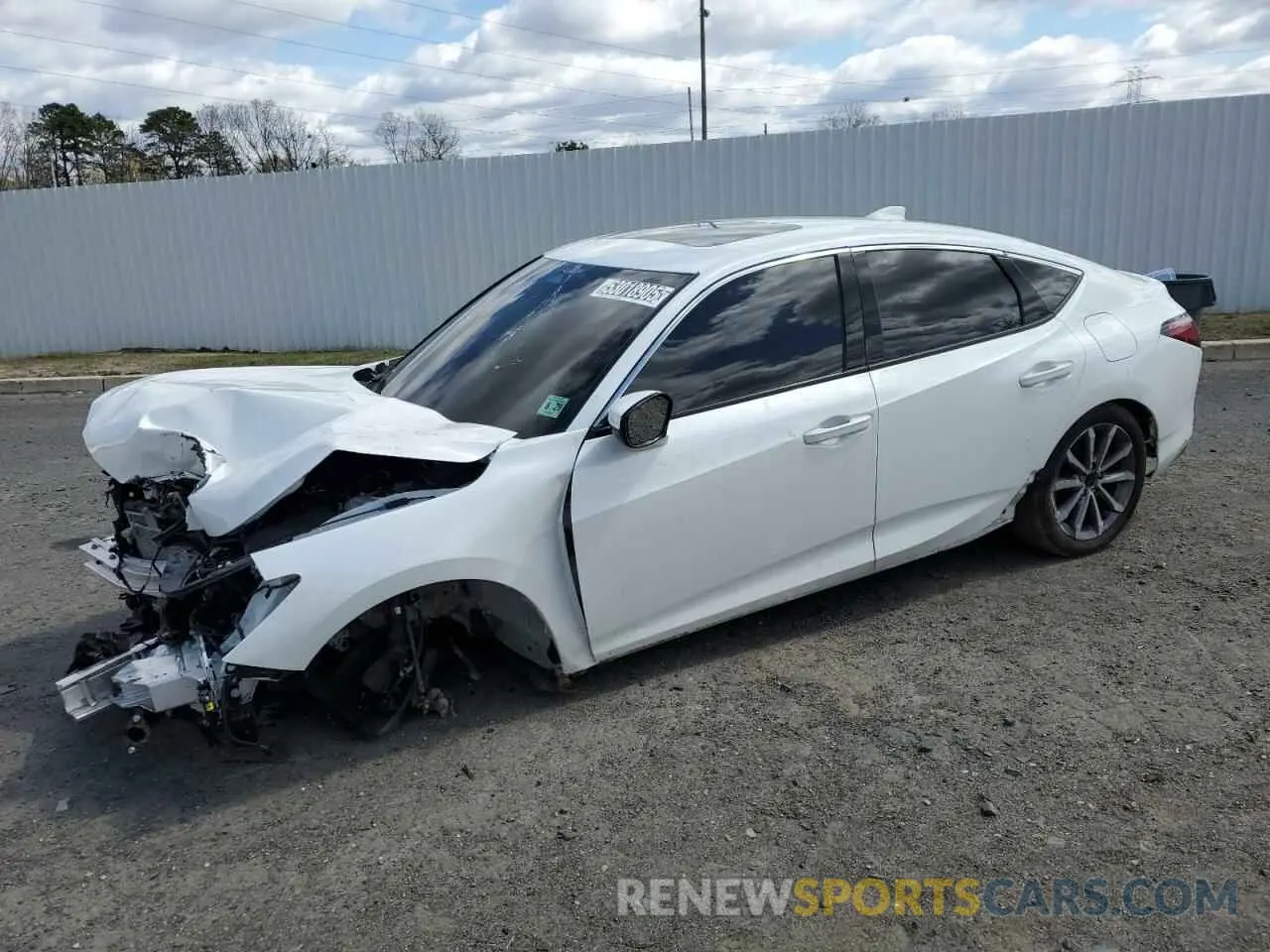1 Photograph of a damaged car 19UDE4H27RA029858 ACURA INTEGRA 2024