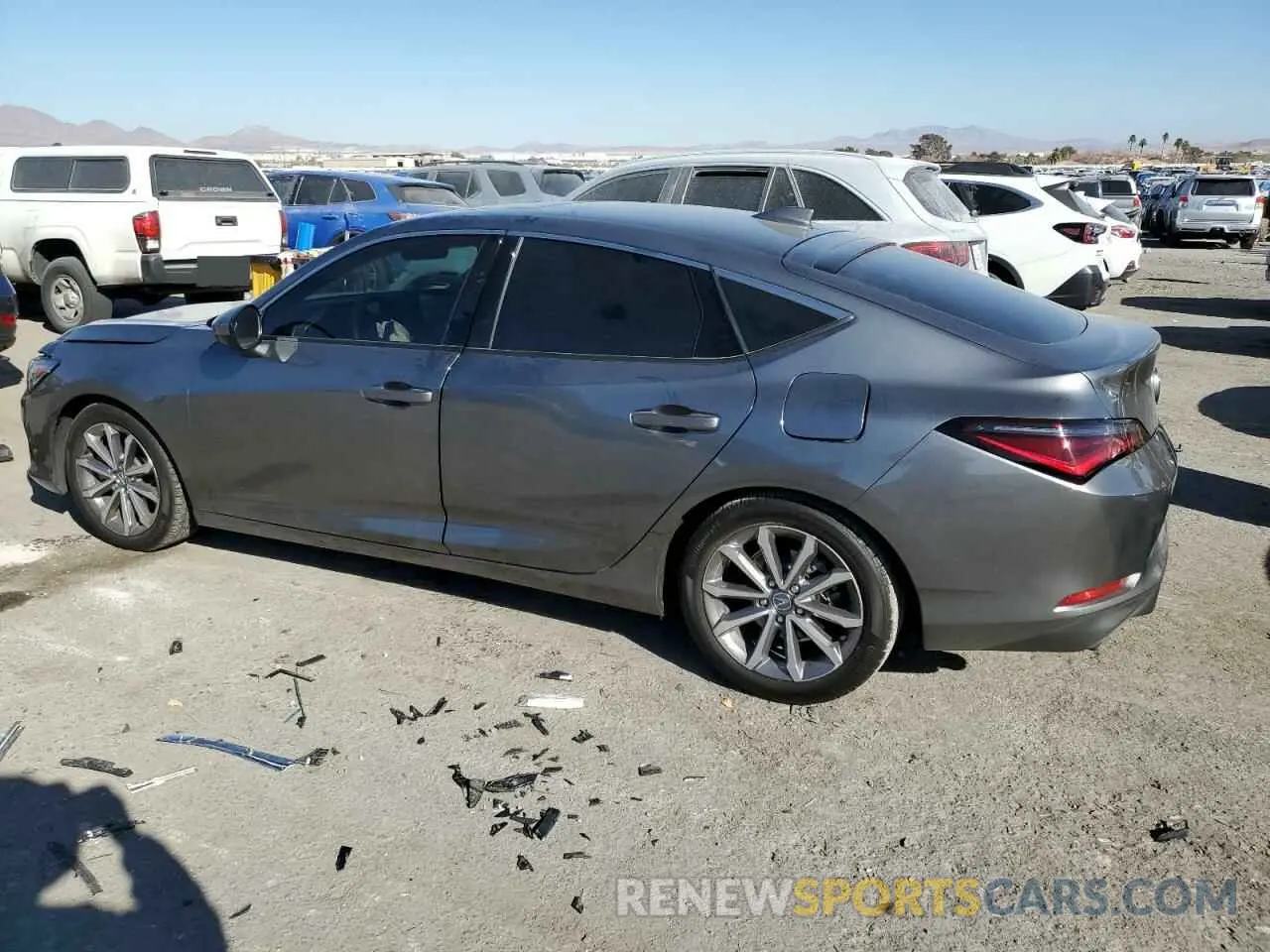 2 Photograph of a damaged car 19UDE4H29RA027397 ACURA INTEGRA 2024
