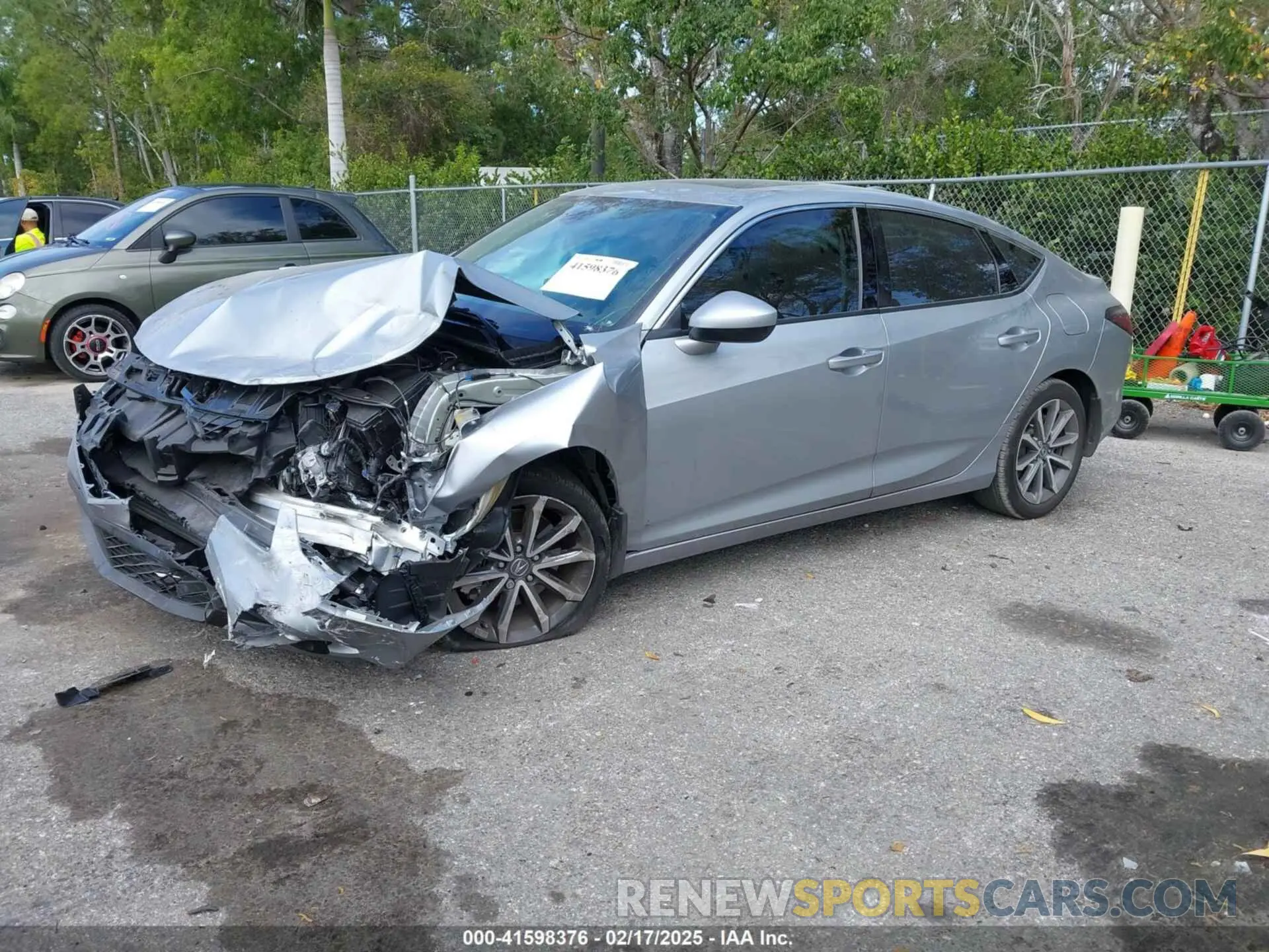 2 Photograph of a damaged car 19UDE4H29RA028985 ACURA INTEGRA 2024
