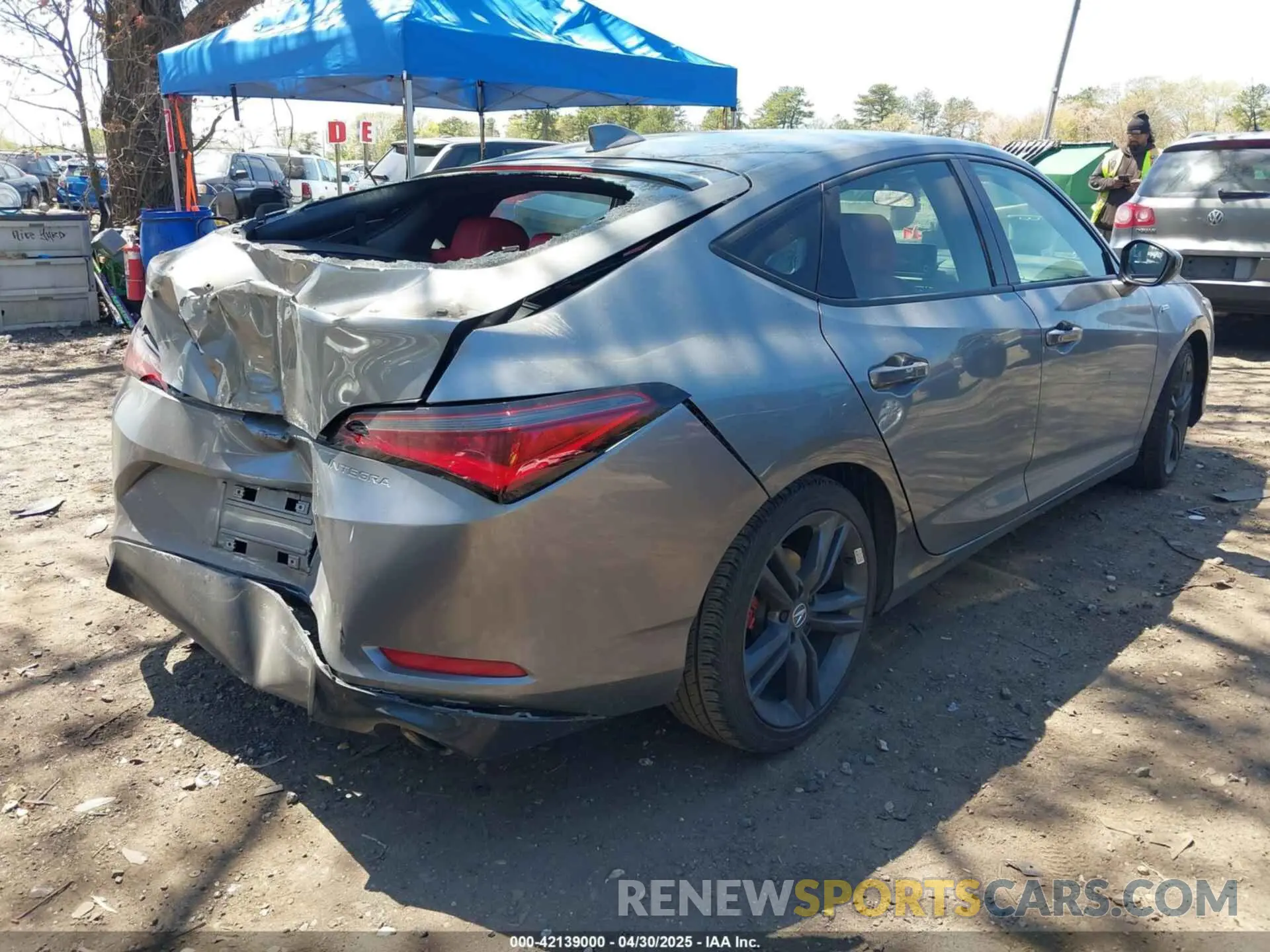 4 Фотография поврежденного автомобиля 19UDE4H30RA007838 ACURA INTEGRA 2024
