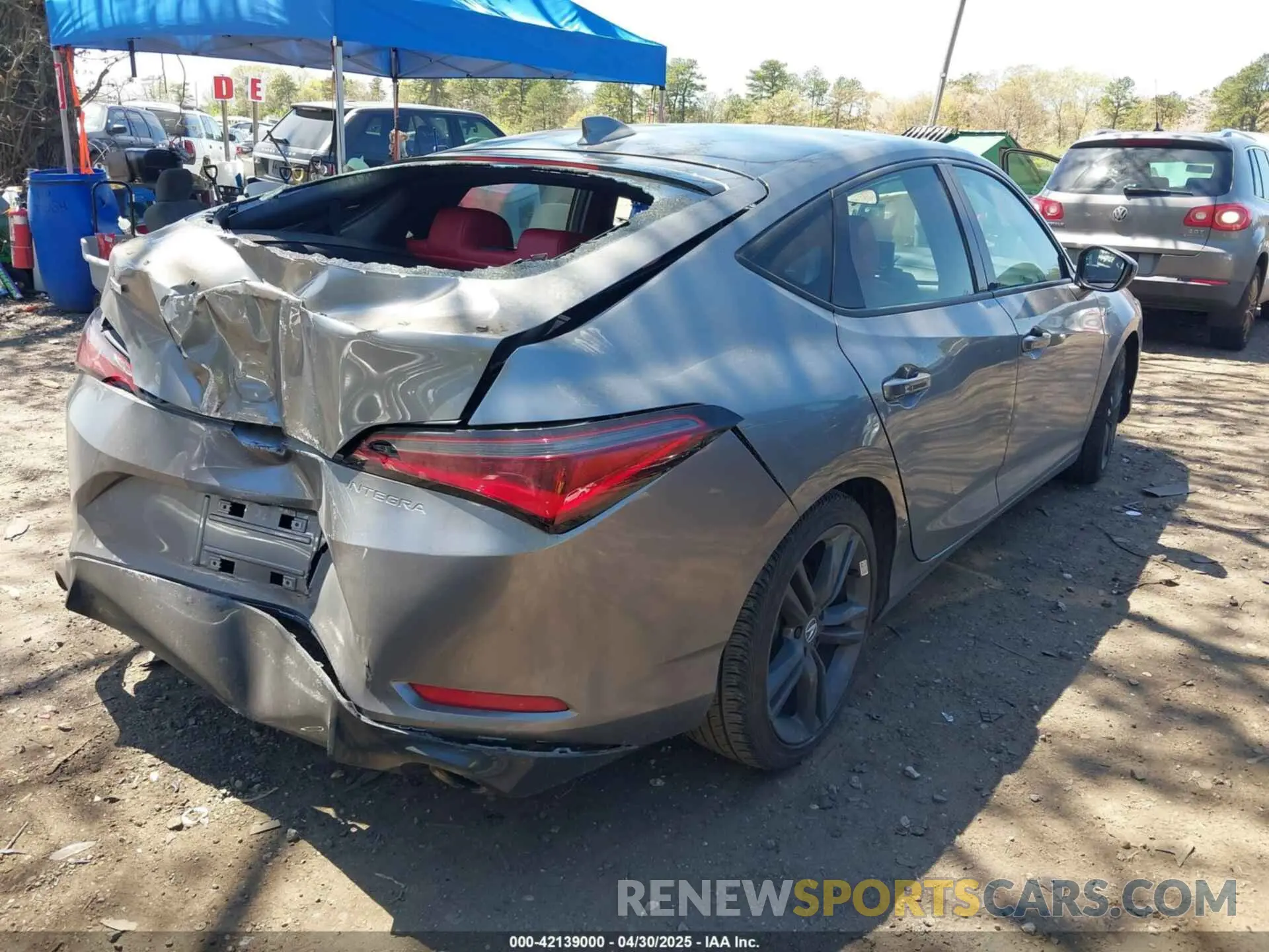 6 Фотография поврежденного автомобиля 19UDE4H30RA007838 ACURA INTEGRA 2024