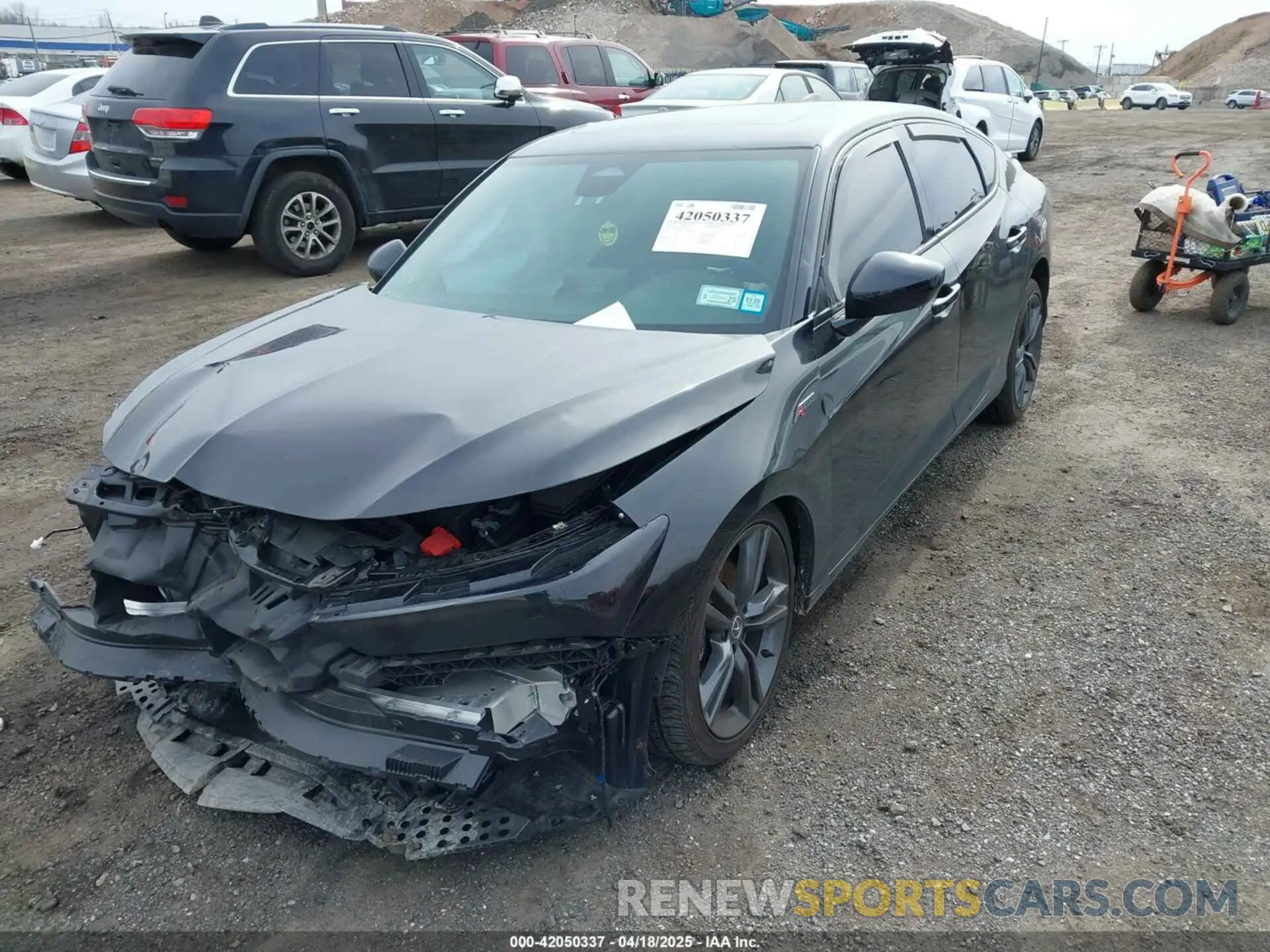 2 Photograph of a damaged car 19UDE4H31RA013213 ACURA INTEGRA 2024