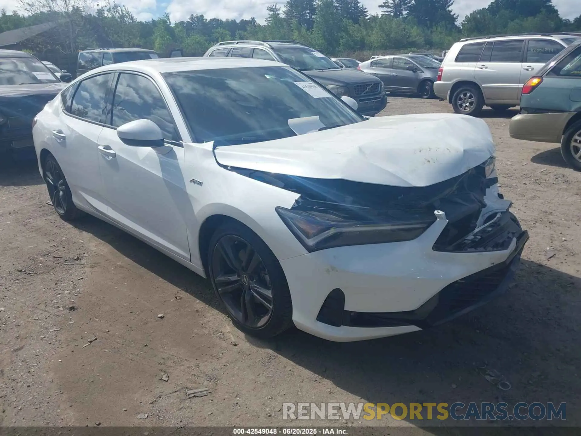 1 Photograph of a damaged car 19UDE4H32RA029226 ACURA INTEGRA 2024
