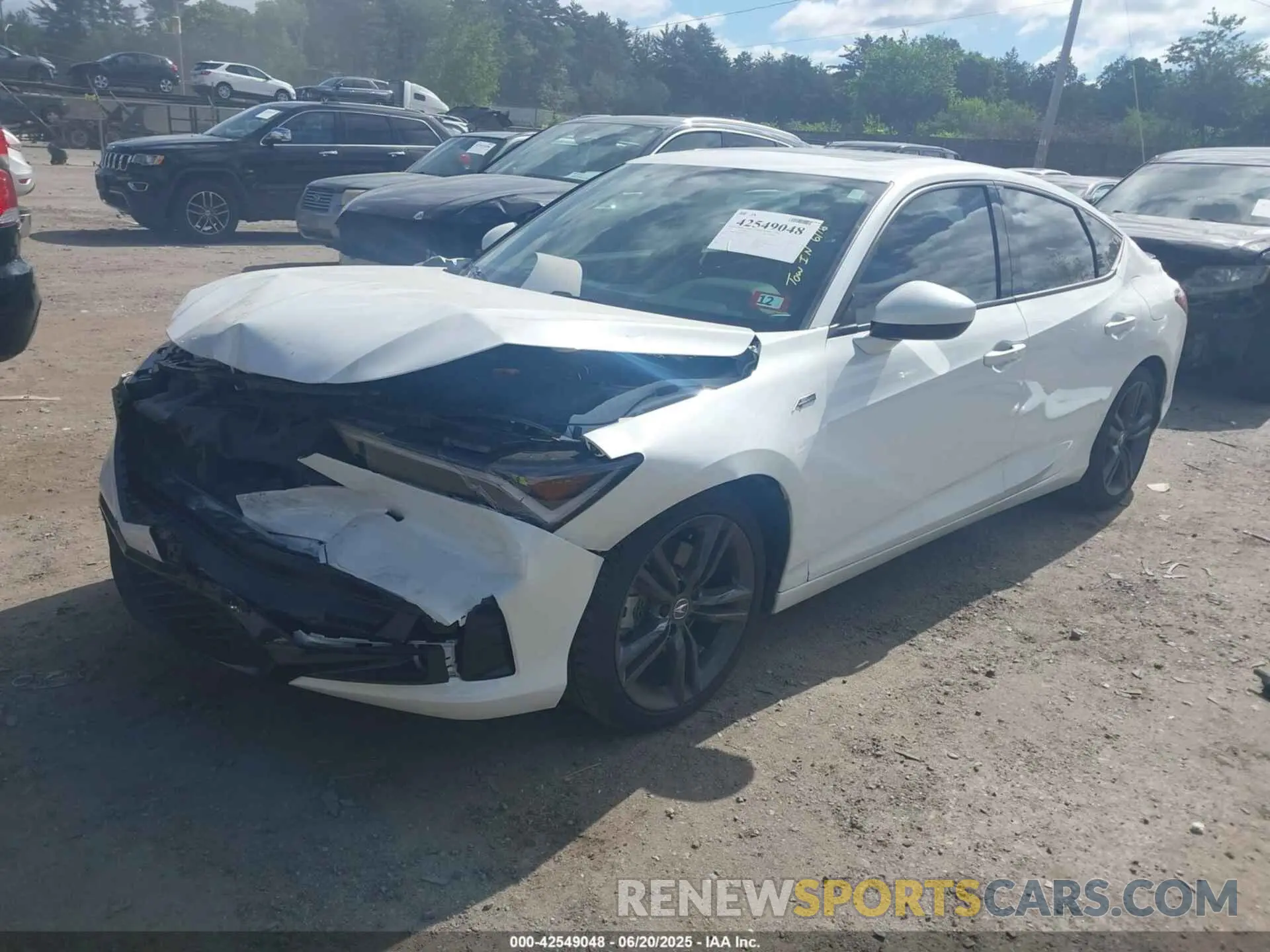 2 Photograph of a damaged car 19UDE4H32RA029226 ACURA INTEGRA 2024