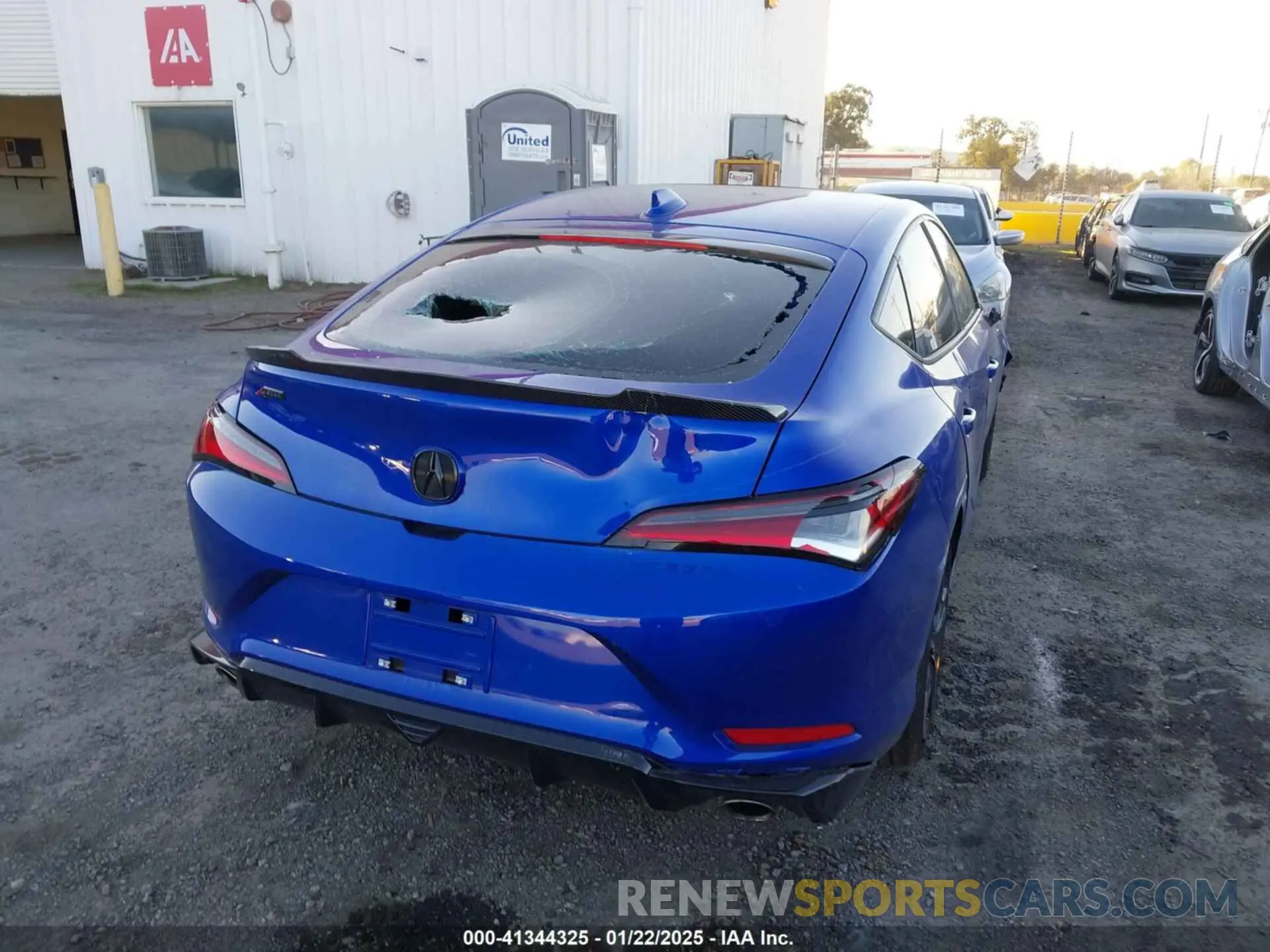 4 Фотография поврежденного автомобиля 19UDE4H35RA029625 ACURA INTEGRA 2024