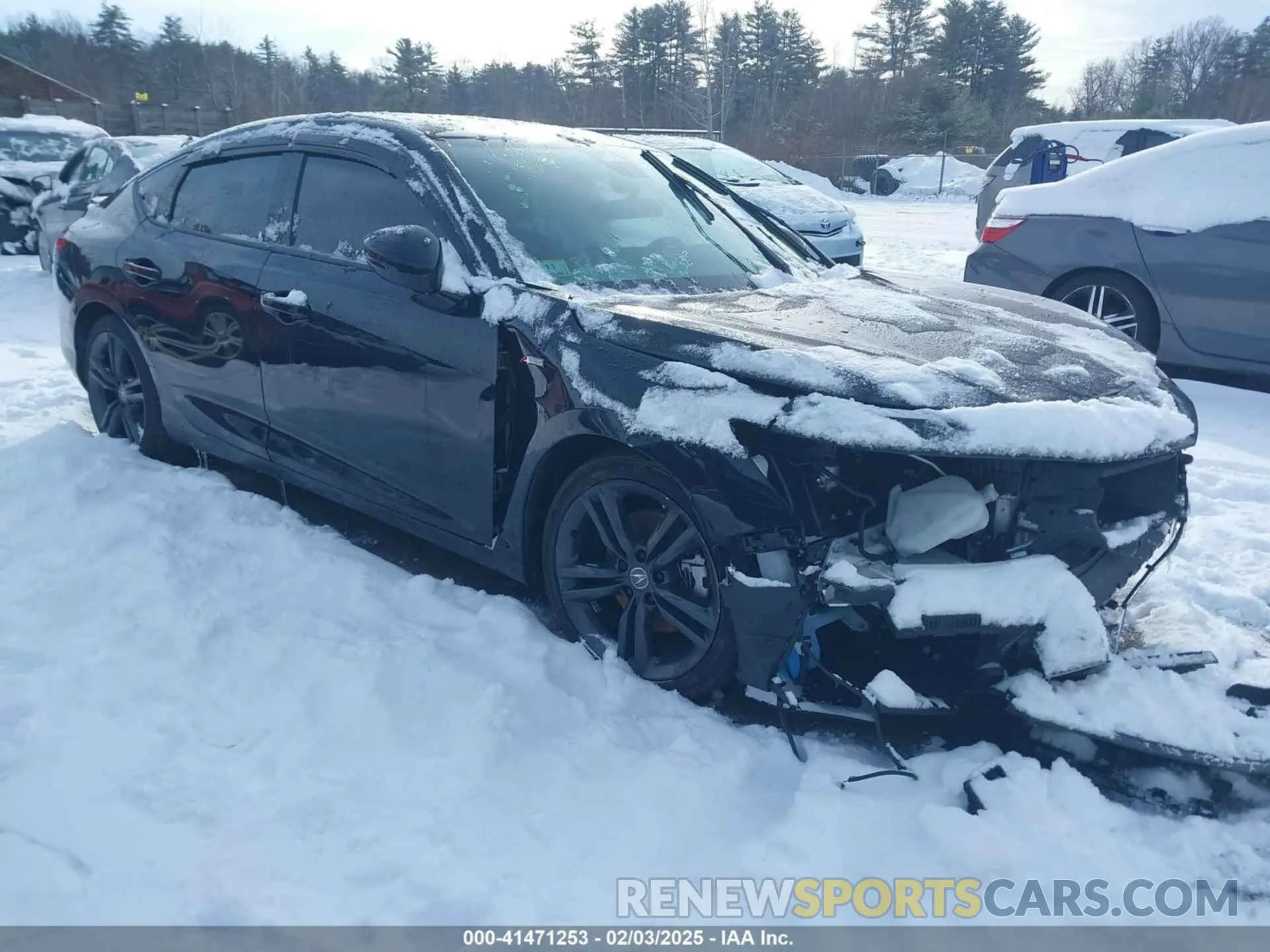 1 Photograph of a damaged car 19UDE4H64RA015578 ACURA INTEGRA 2024