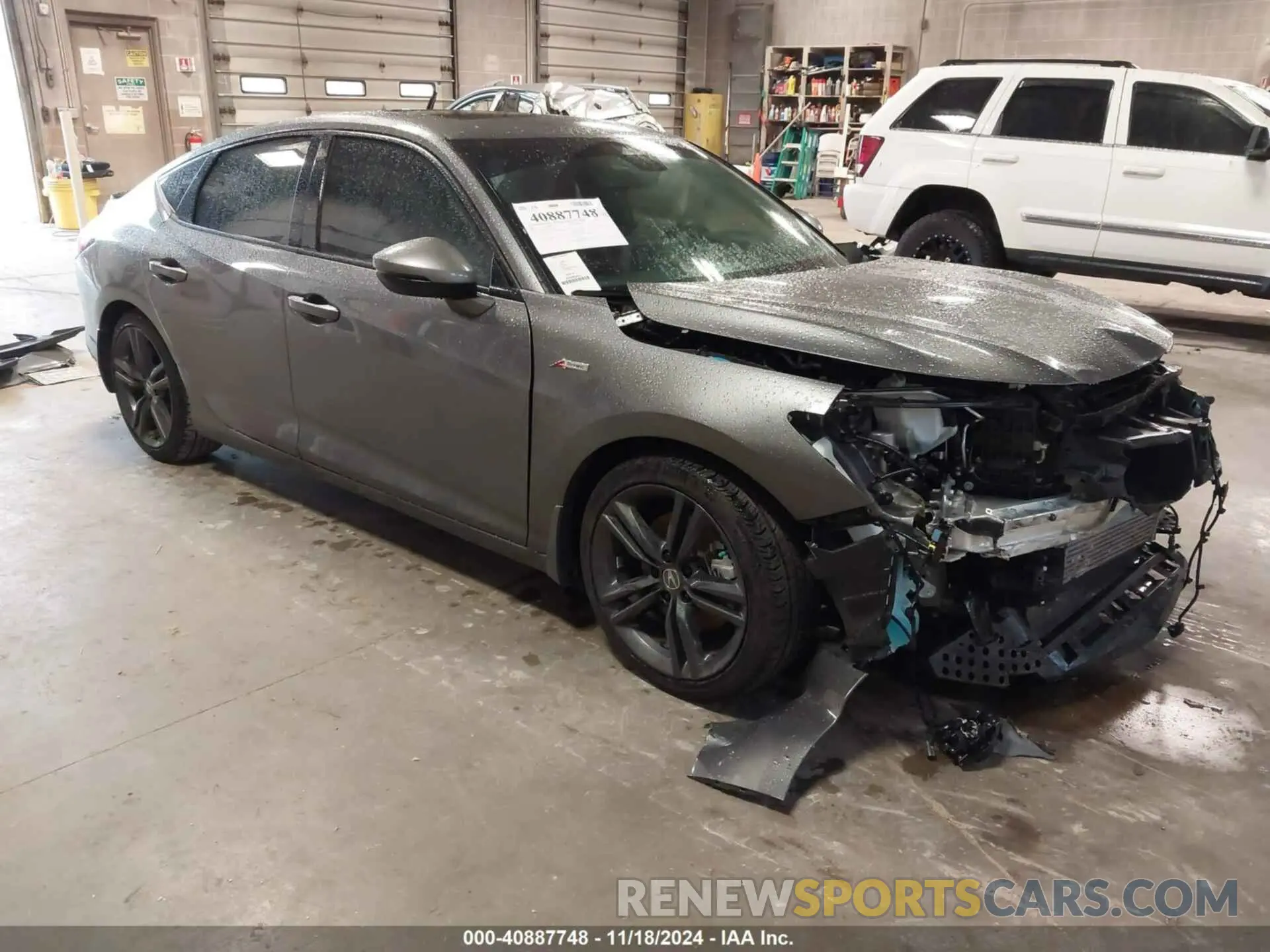 1 Photograph of a damaged car 19UDE4H68RA022226 ACURA INTEGRA 2024