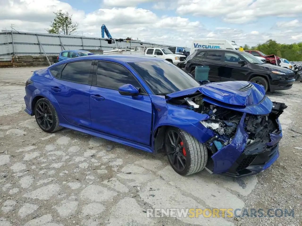 4 Photograph of a damaged car 19UDE5G90RA003803 ACURA INTEGRA 2024