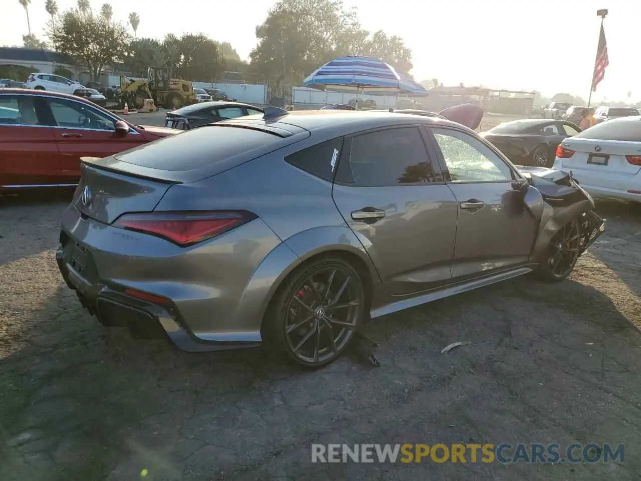 3 Фотография поврежденного автомобиля 19UDE5G99RA001256 ACURA INTEGRA 2024