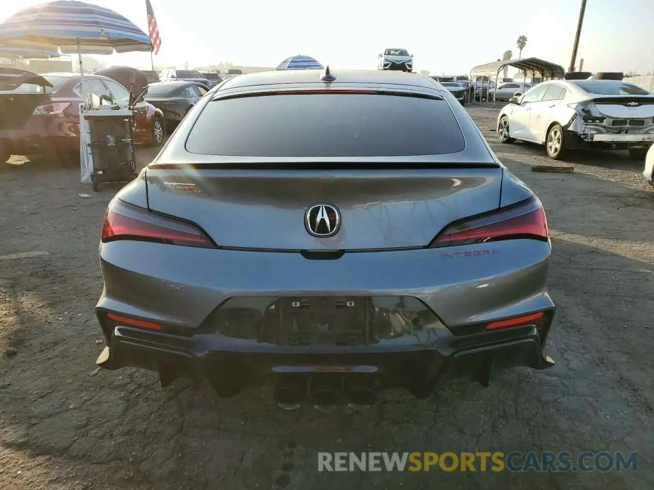 6 Фотография поврежденного автомобиля 19UDE5G99RA001256 ACURA INTEGRA 2024