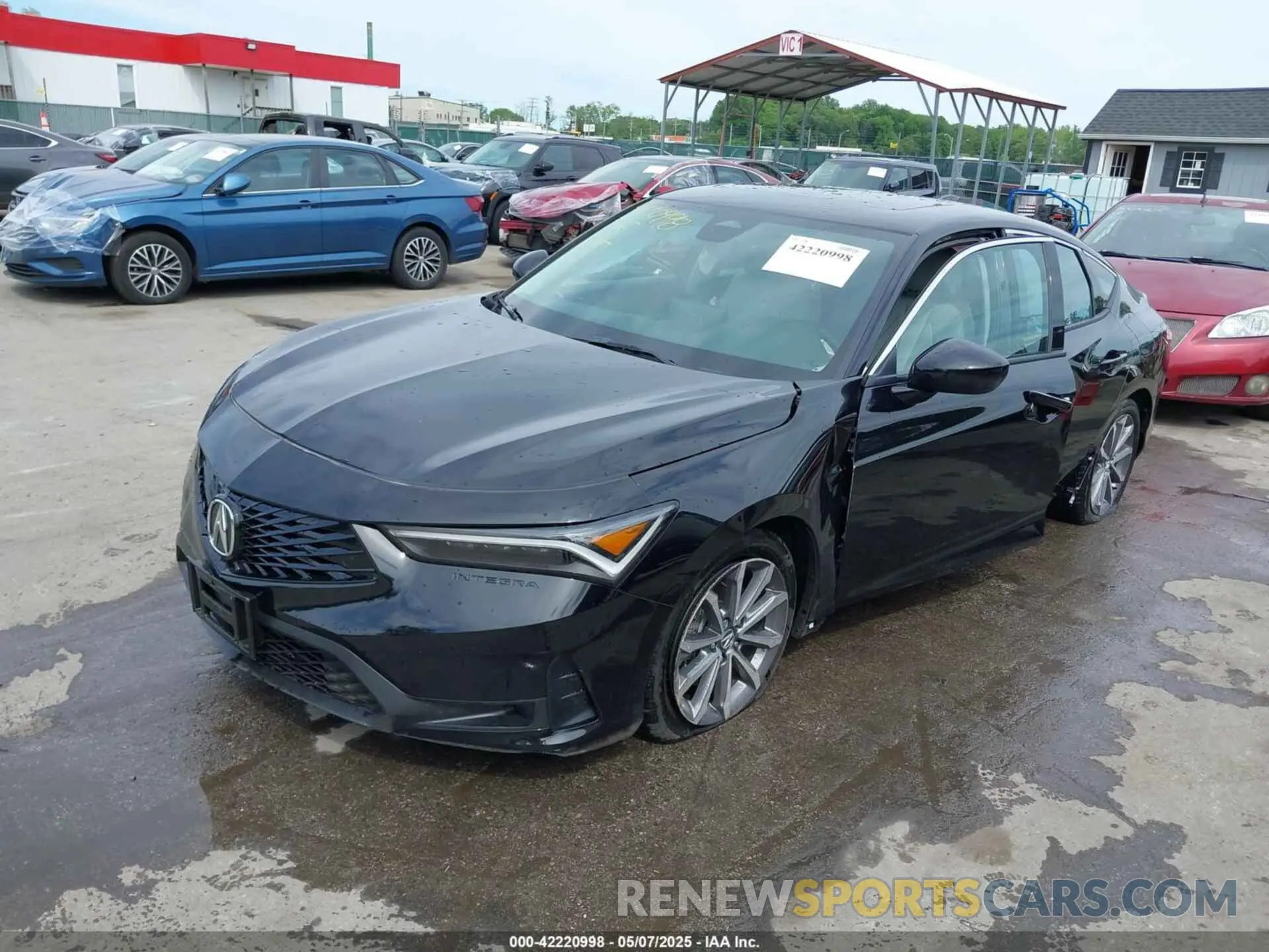 2 Photograph of a damaged car 19UDE4H26SA006528 ACURA INTEGRA 2025