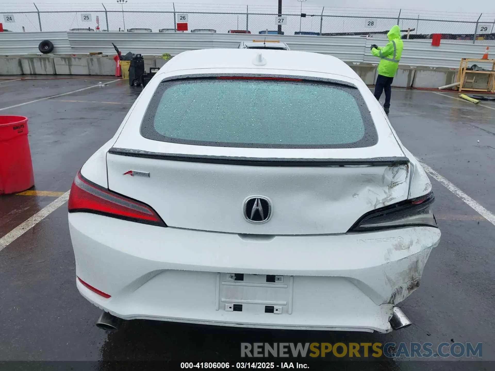 16 Photograph of a damaged car 19UDE4H30SA000846 ACURA INTEGRA 2025