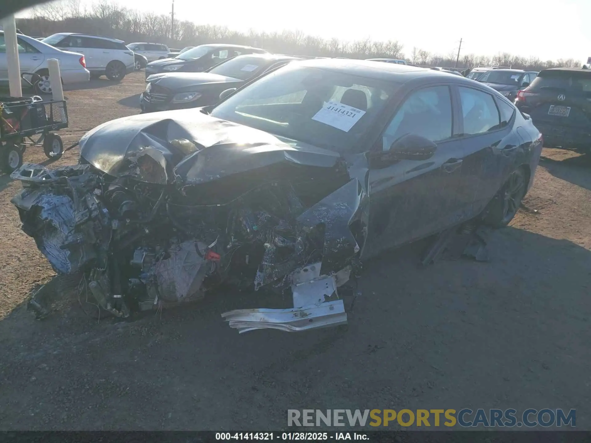 2 Фотография поврежденного автомобиля 19UDE4H31SA000953 ACURA INTEGRA 2025
