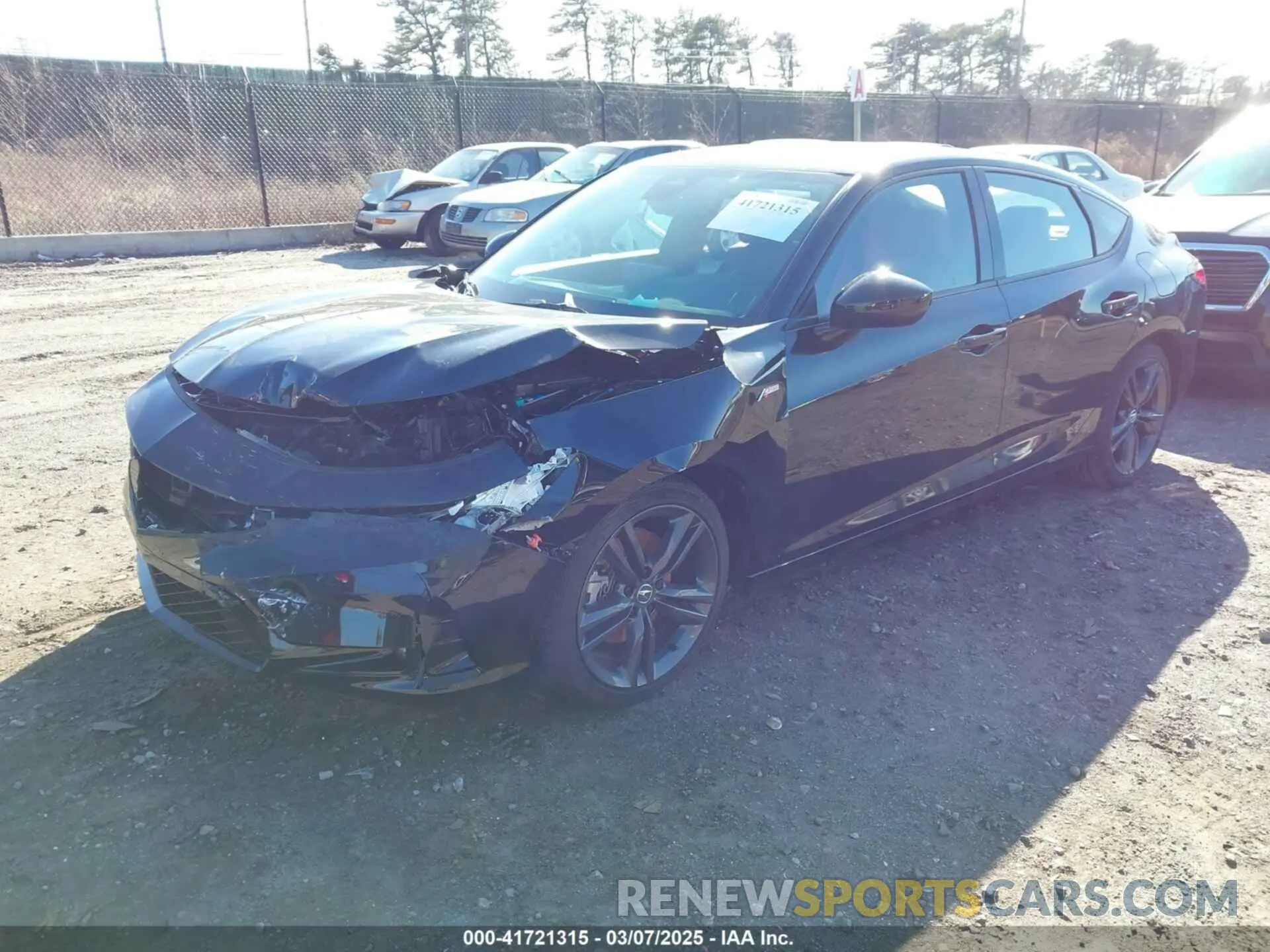 2 Photograph of a damaged car 19UDE4H31SA008003 ACURA INTEGRA 2025