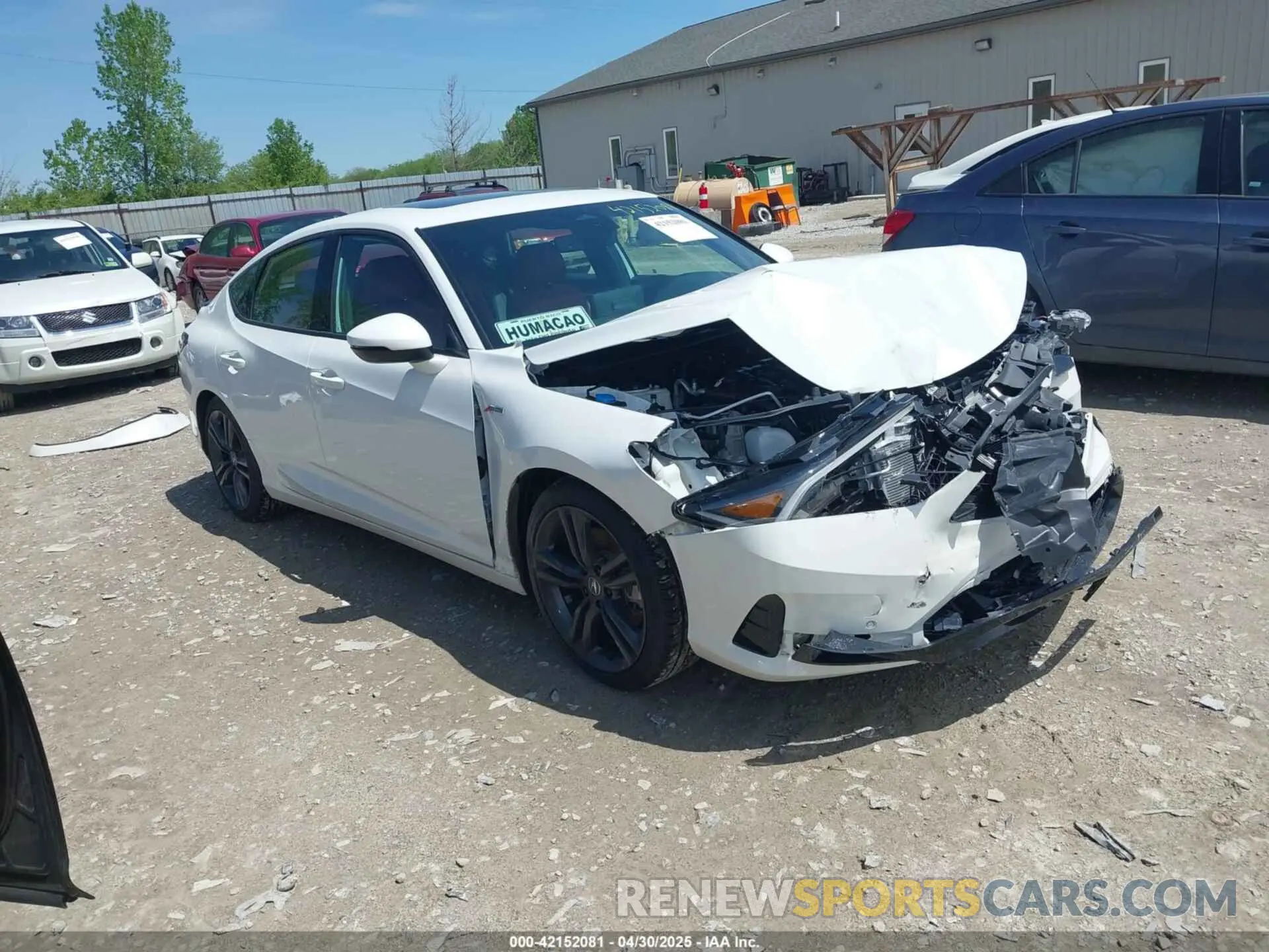 1 Photograph of a damaged car 19UDE4H62SA007565 ACURA INTEGRA 2025