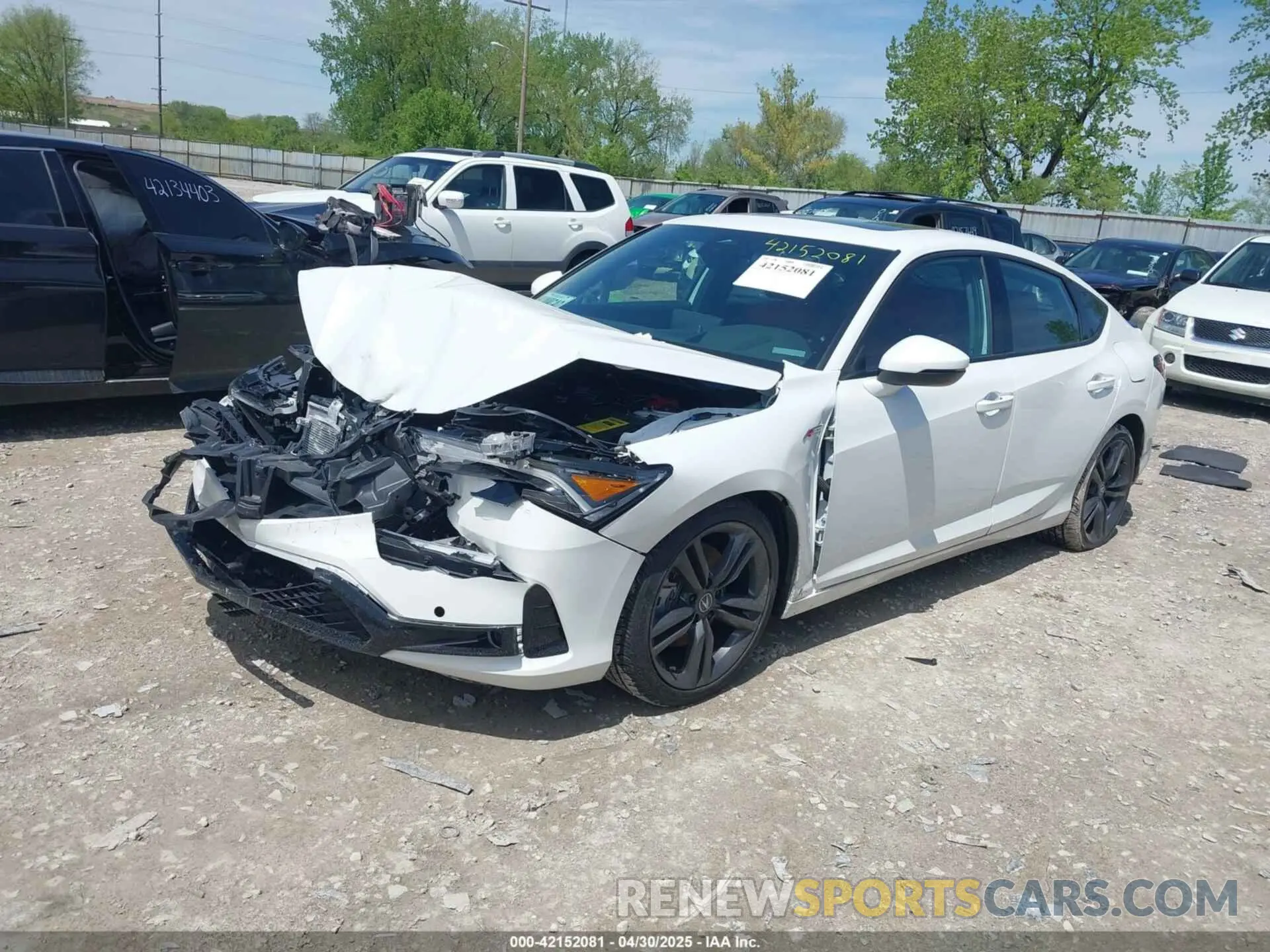 2 Photograph of a damaged car 19UDE4H62SA007565 ACURA INTEGRA 2025