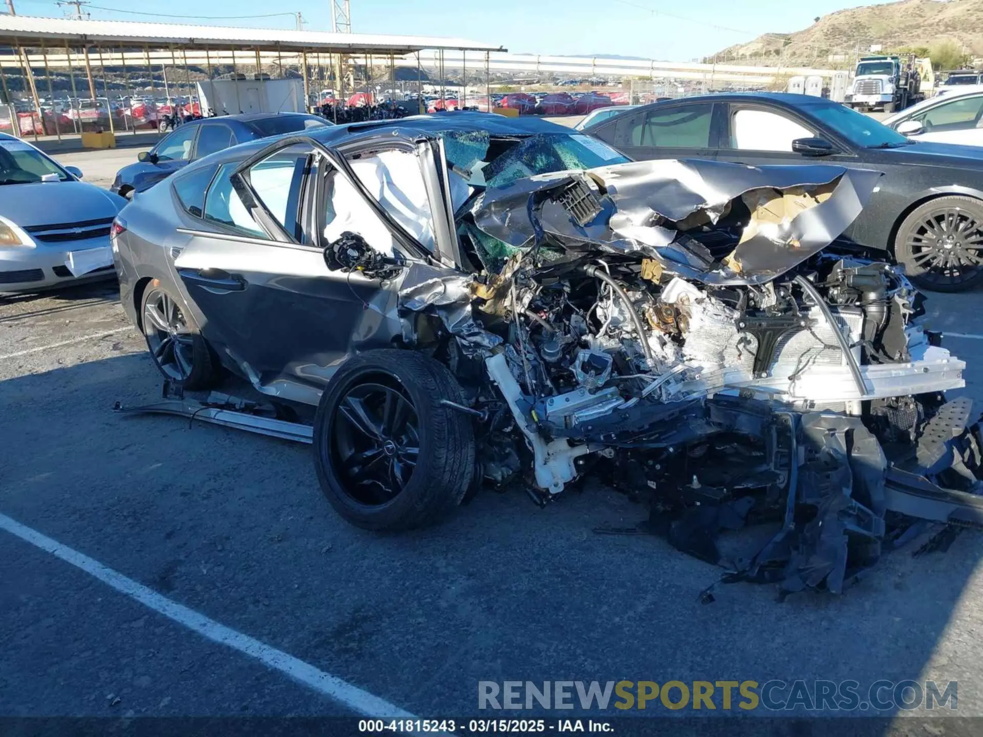 1 Photograph of a damaged car 19UDE4H67SA008288 ACURA INTEGRA 2025