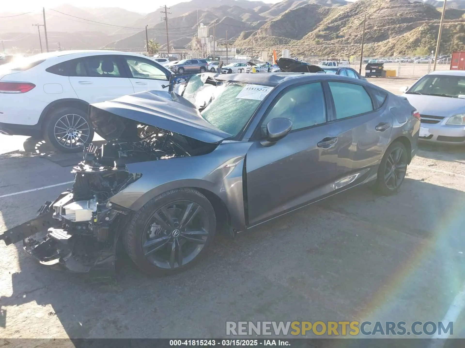 2 Photograph of a damaged car 19UDE4H67SA008288 ACURA INTEGRA 2025