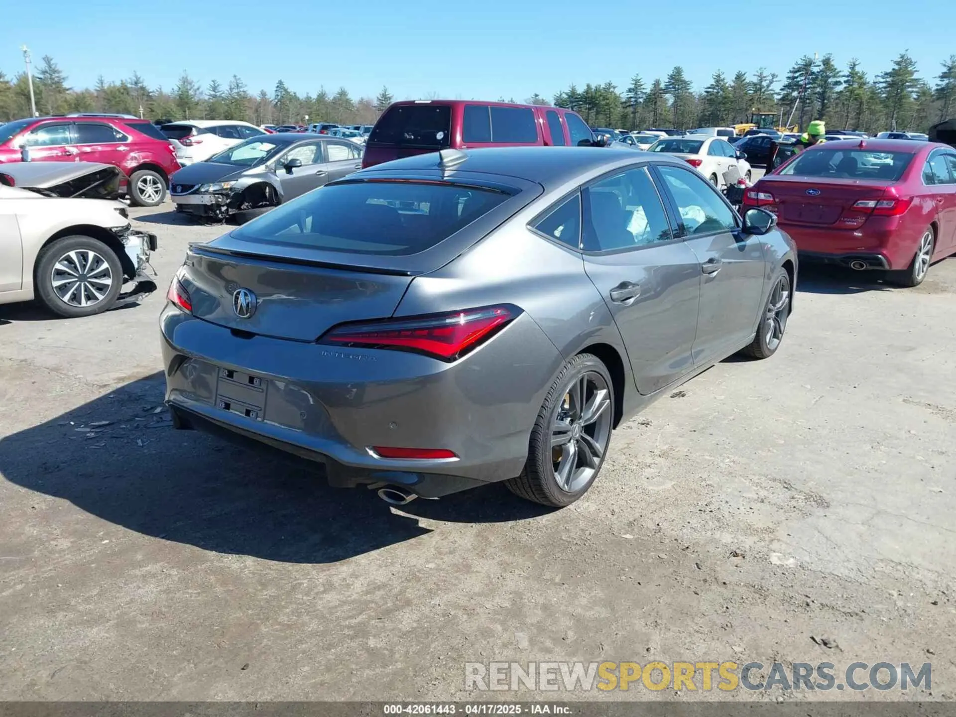 4 Фотография поврежденного автомобиля 19UDE4H69SA012424 ACURA INTEGRA 2025