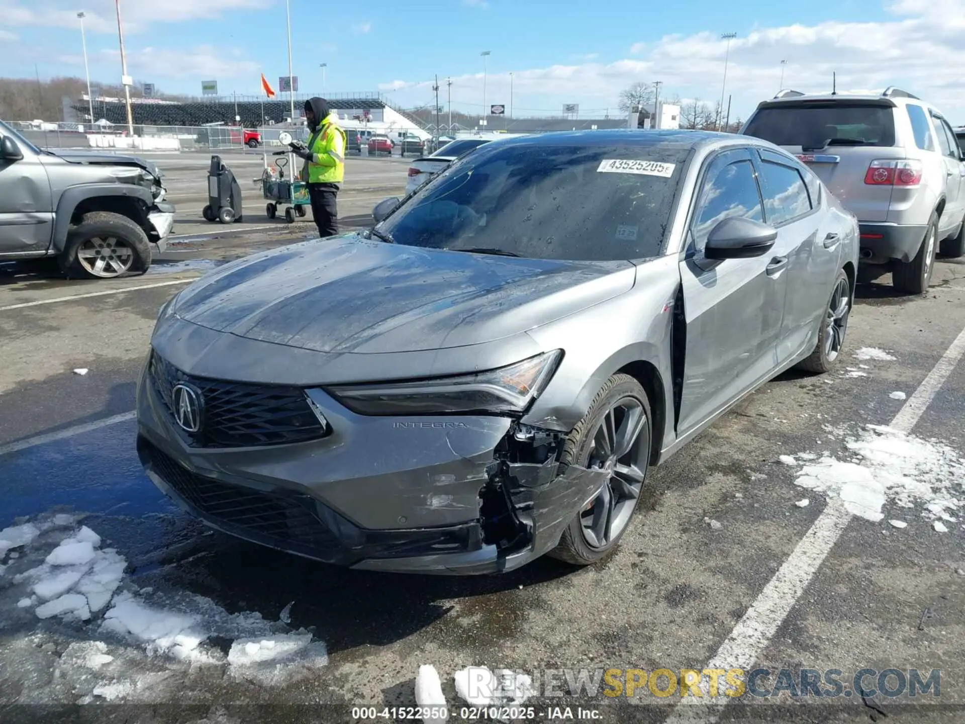 2 Photograph of a damaged car 19UDE4H6XSA010648 ACURA INTEGRA 2025