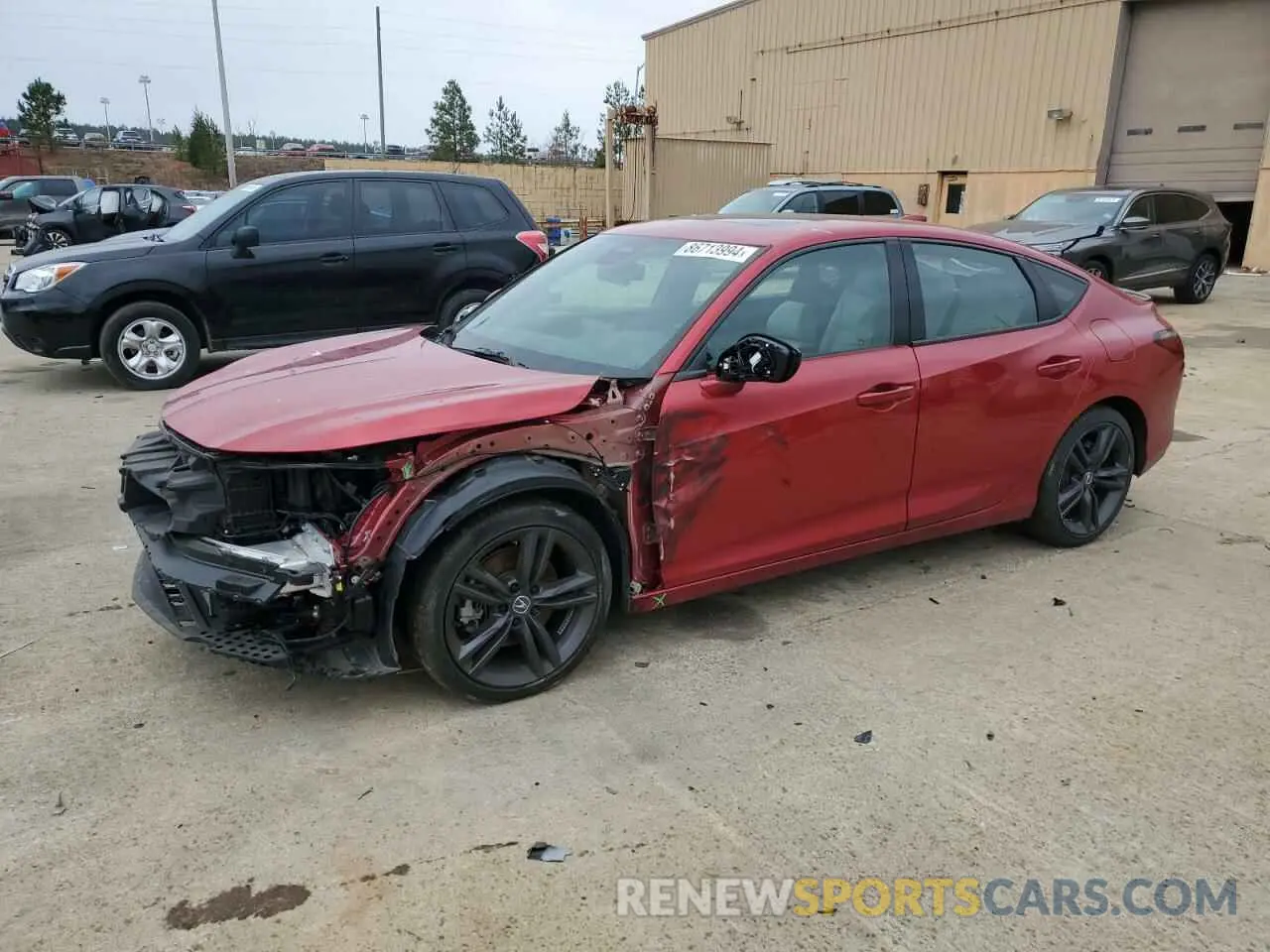 1 Фотография поврежденного автомобиля 19UDE4H30PA017458 ACURA INTEGRA A- 2023
