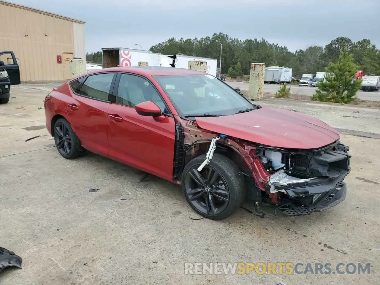 4 Фотография поврежденного автомобиля 19UDE4H30PA017458 ACURA INTEGRA A- 2023