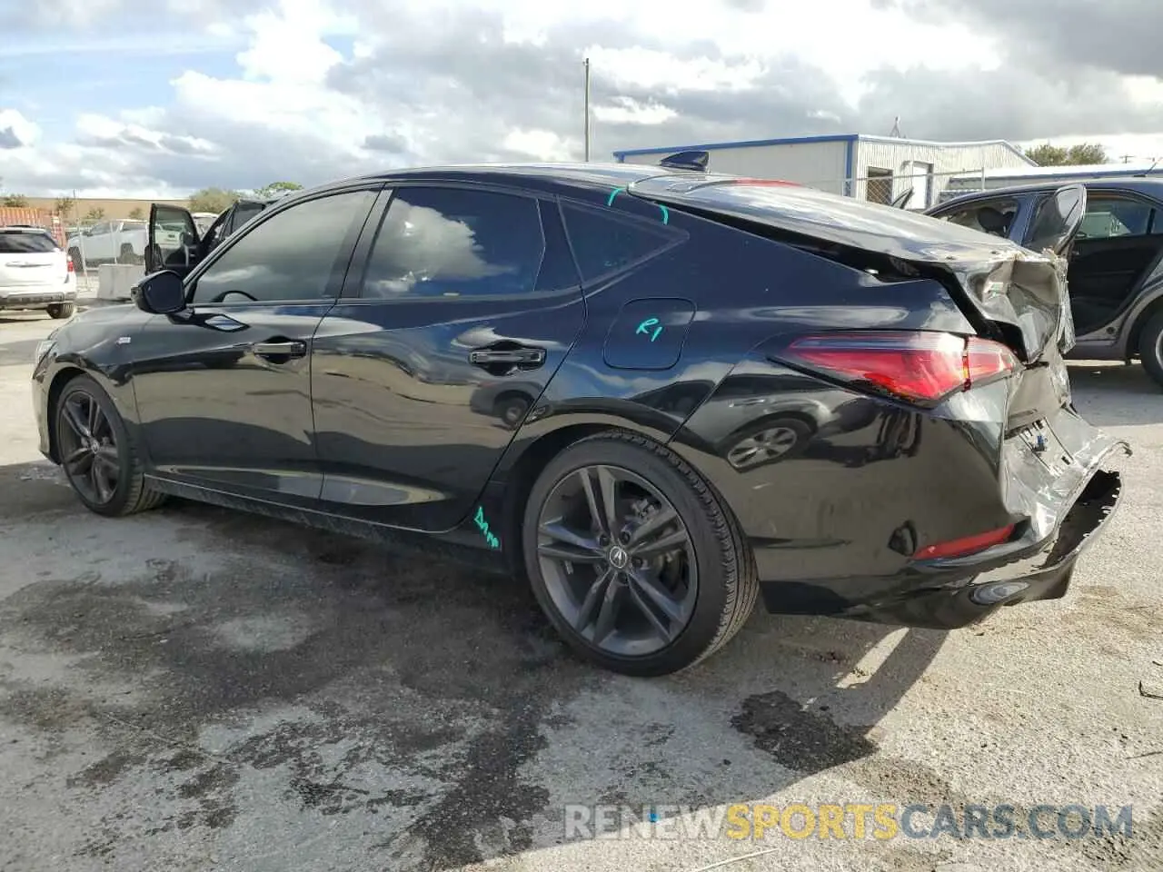 2 Фотография поврежденного автомобиля 19UDE4H32PA014027 ACURA INTEGRA A- 2023