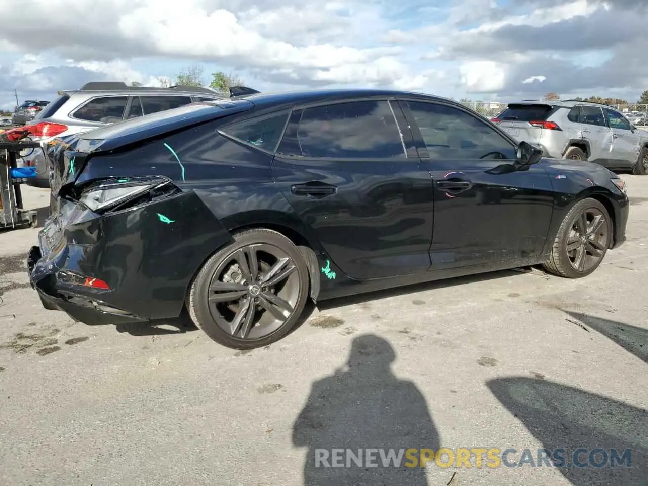 3 Фотография поврежденного автомобиля 19UDE4H32PA014027 ACURA INTEGRA A- 2023