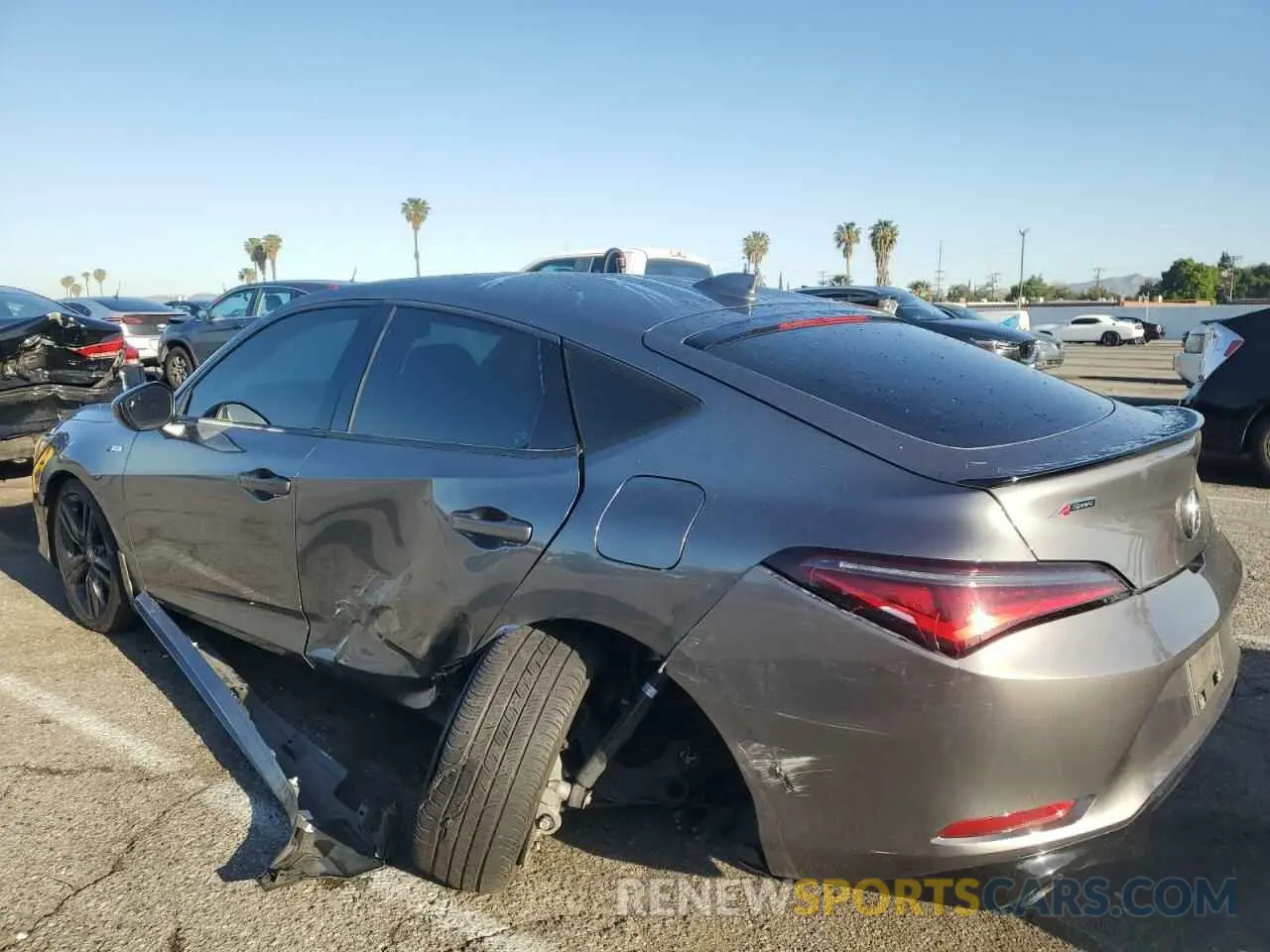 2 Photograph of a damaged car 19UDE4H34PA014336 ACURA INTEGRA A- 2023