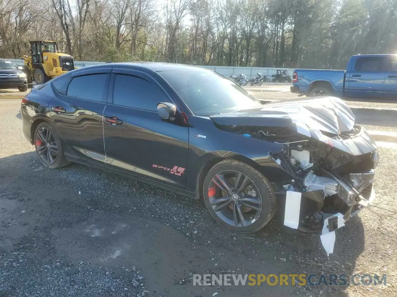 4 Фотография поврежденного автомобиля 19UDE4H34PA016989 ACURA INTEGRA A- 2023