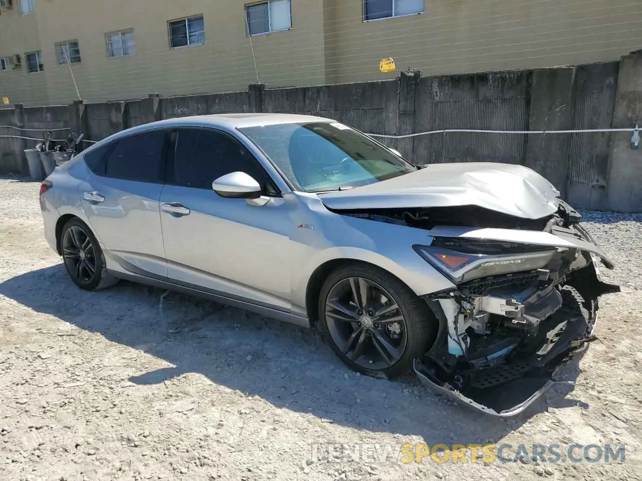 4 Фотография поврежденного автомобиля 19UDE4H39PA009519 ACURA INTEGRA A- 2023