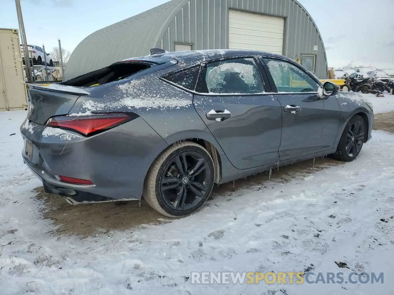3 Фотография поврежденного автомобиля 19UDE4H67PA003082 ACURA INTEGRA A- 2023