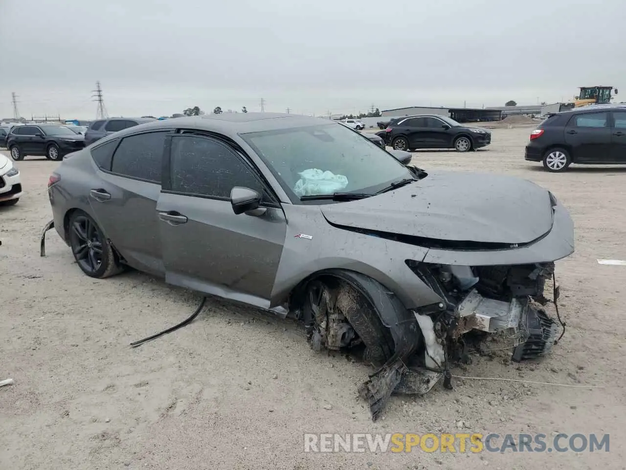 4 Фотография поврежденного автомобиля 19UDE4H68SA010373 ACURA INTEGRA A- 2025