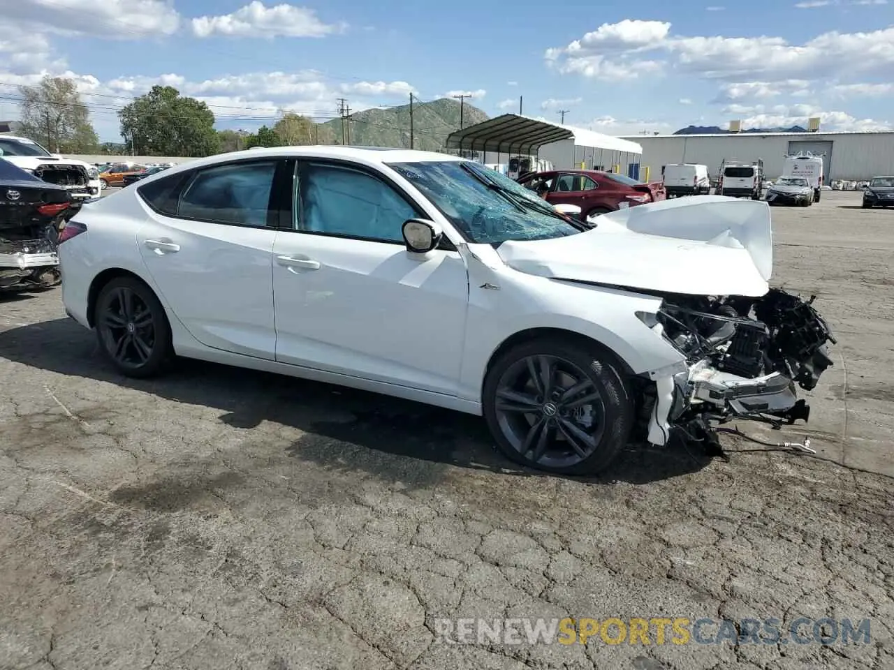4 Photograph of a damaged car 19UDE4H69SA011399 ACURA INTEGRA A- 2025