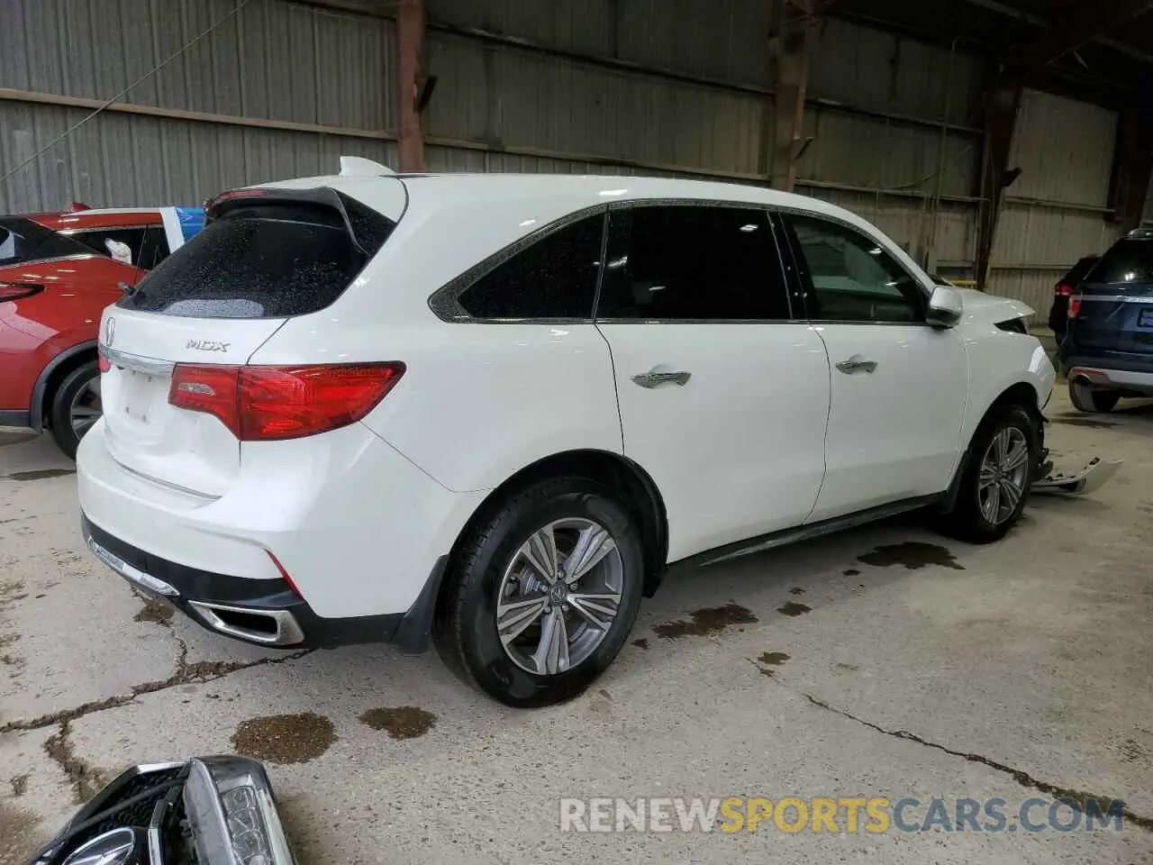3 Photograph of a damaged car 5J8YD3H31KL012880 ACURA MDX 2019