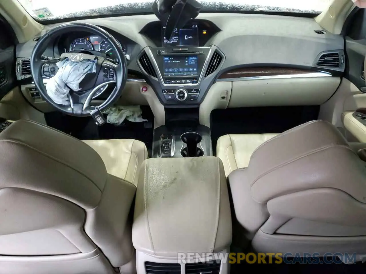8 Photograph of a damaged car 5J8YD3H31KL012880 ACURA MDX 2019