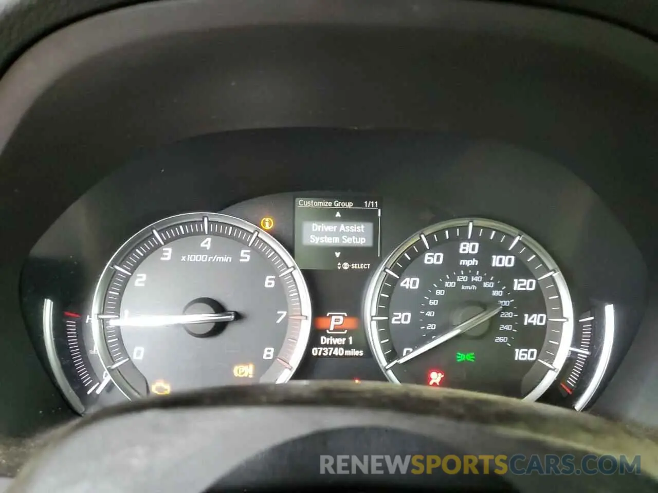 9 Photograph of a damaged car 5J8YD3H31KL012880 ACURA MDX 2019