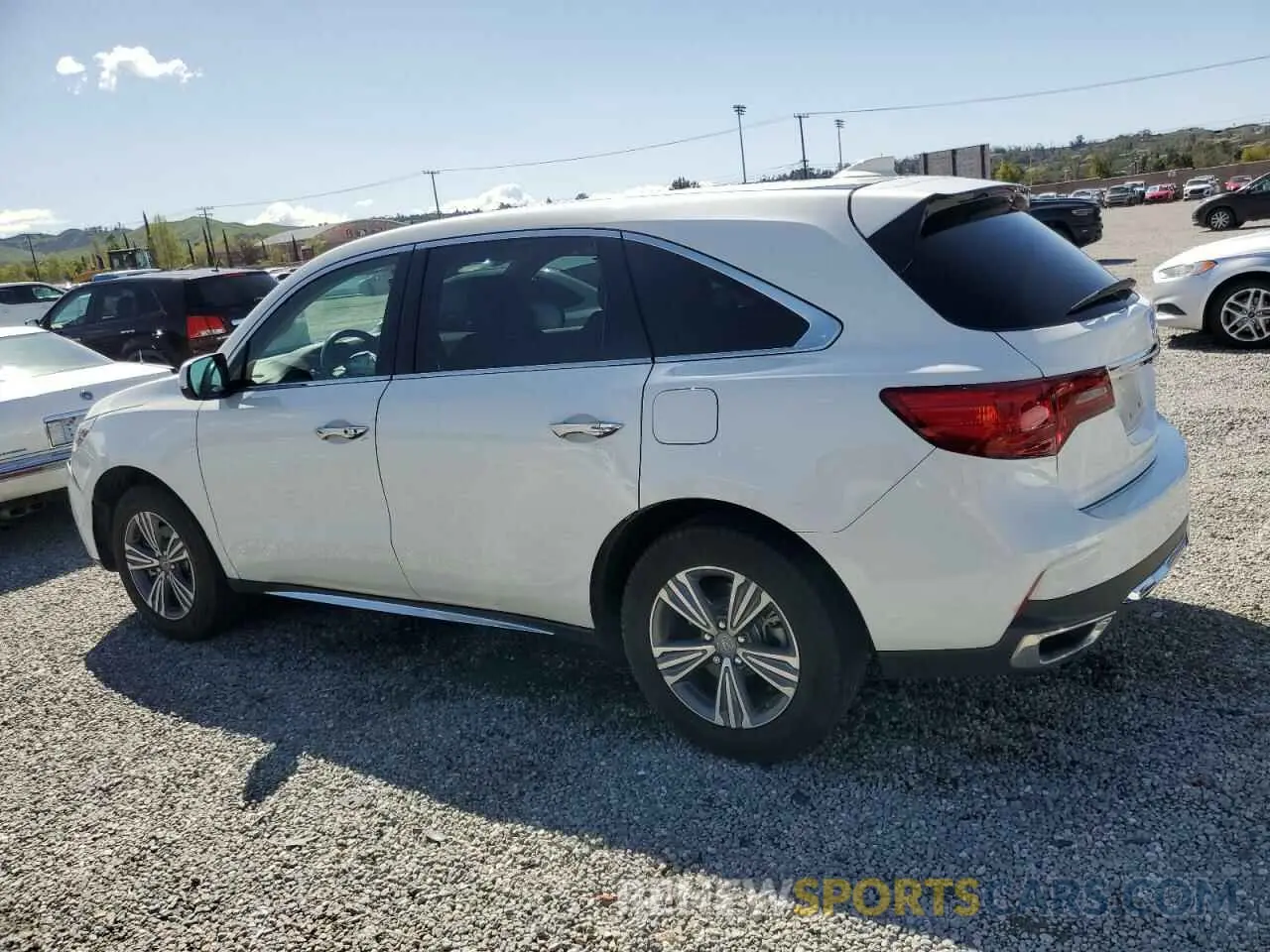2 Фотография поврежденного автомобиля 5J8YD3H32KL009499 ACURA MDX 2019