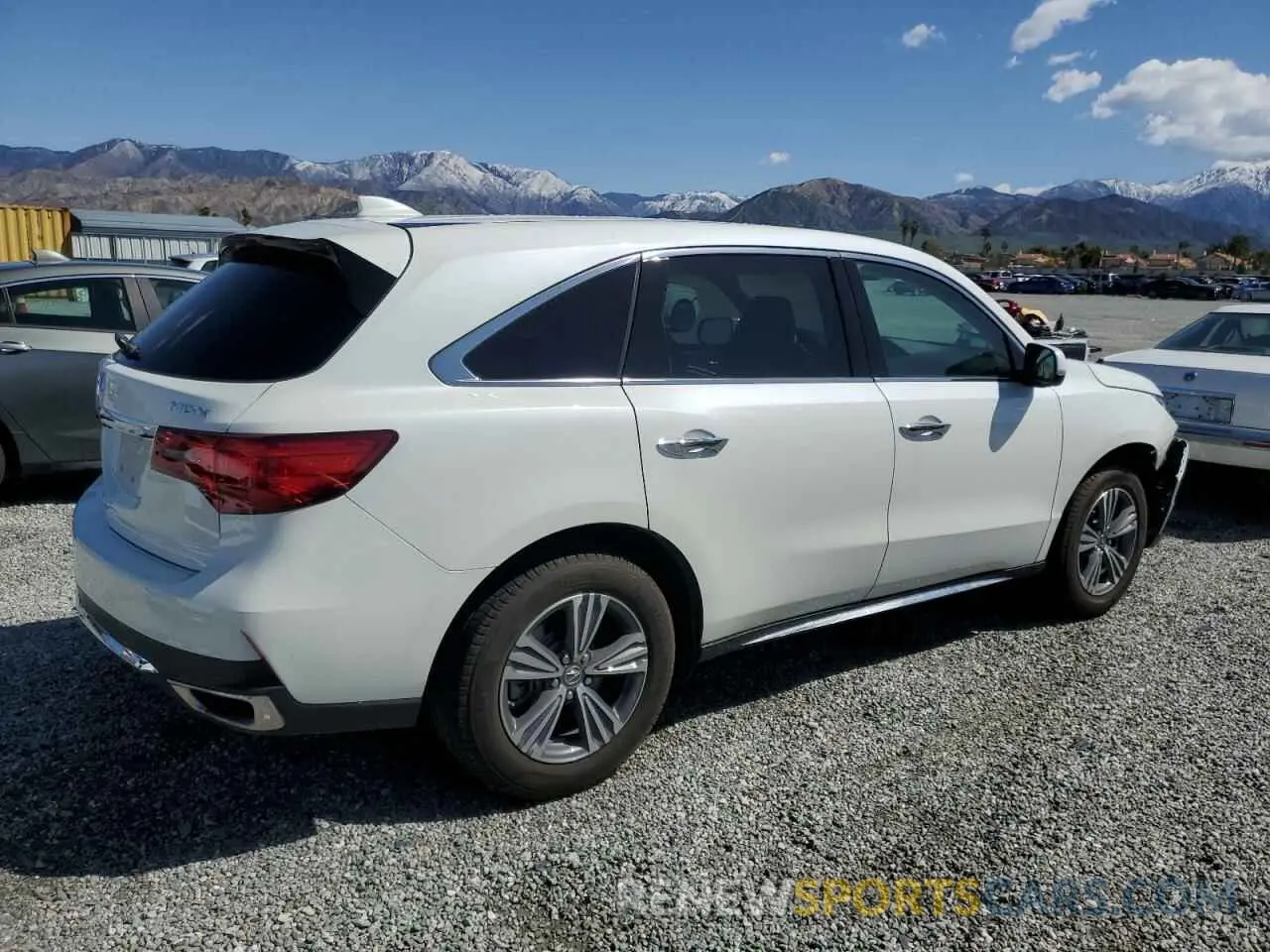 3 Фотография поврежденного автомобиля 5J8YD3H32KL009499 ACURA MDX 2019