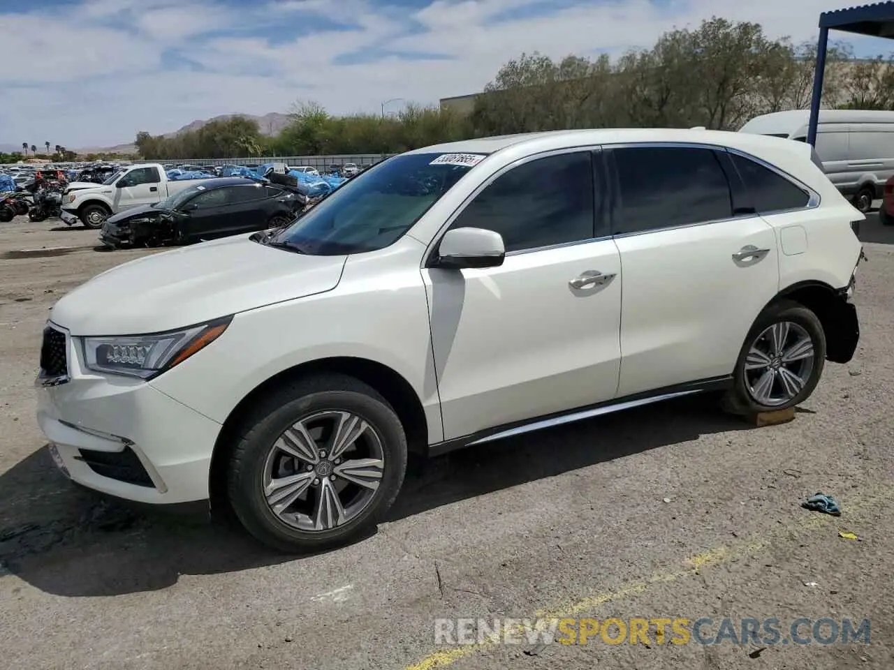 1 Фотография поврежденного автомобиля 5J8YD3H34KL008337 ACURA MDX 2019