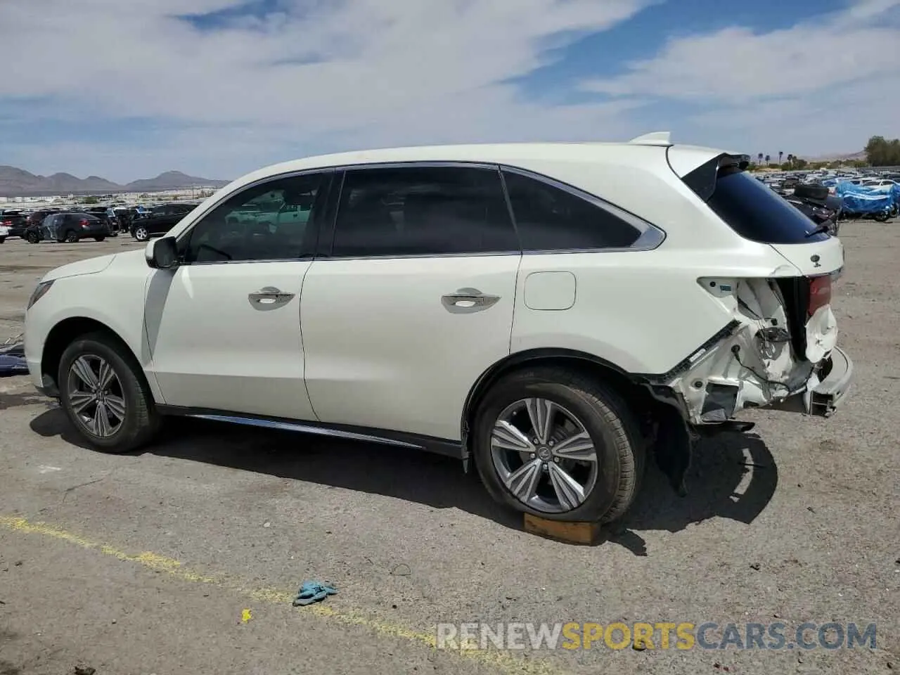2 Фотография поврежденного автомобиля 5J8YD3H34KL008337 ACURA MDX 2019