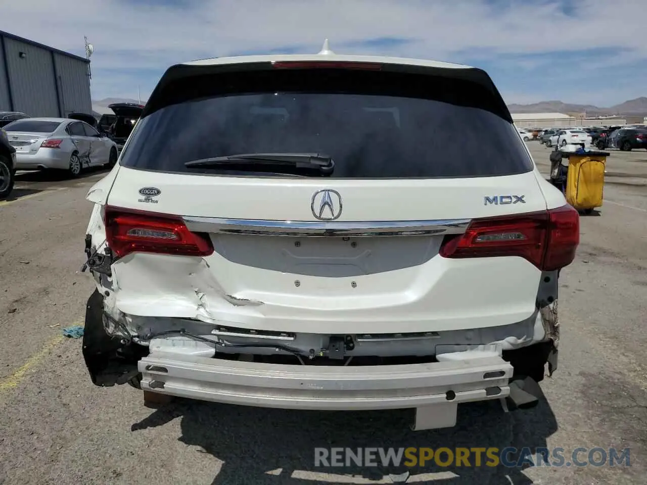 6 Фотография поврежденного автомобиля 5J8YD3H34KL008337 ACURA MDX 2019