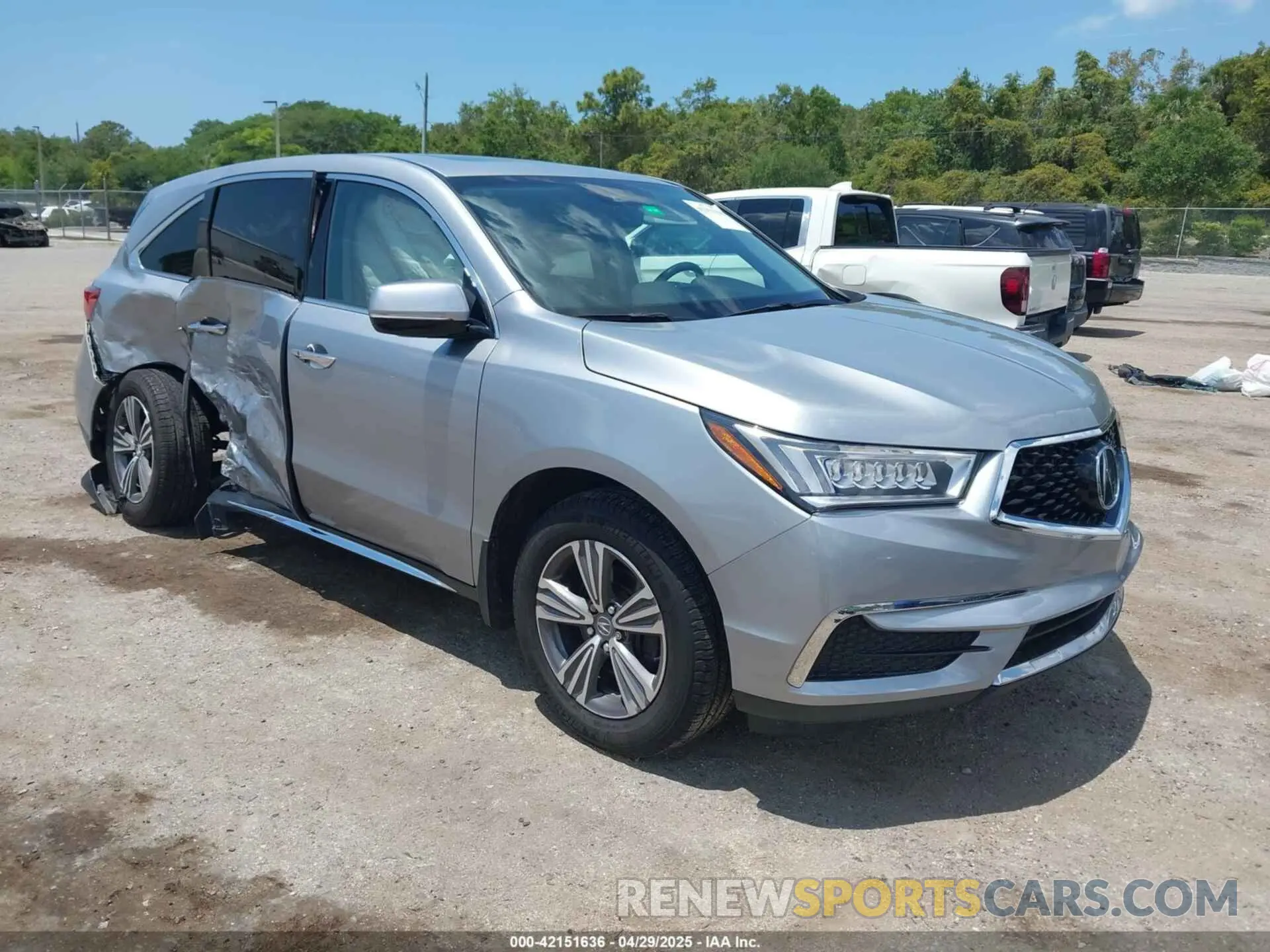 1 Фотография поврежденного автомобиля 5J8YD3H35KL008315 ACURA MDX 2019
