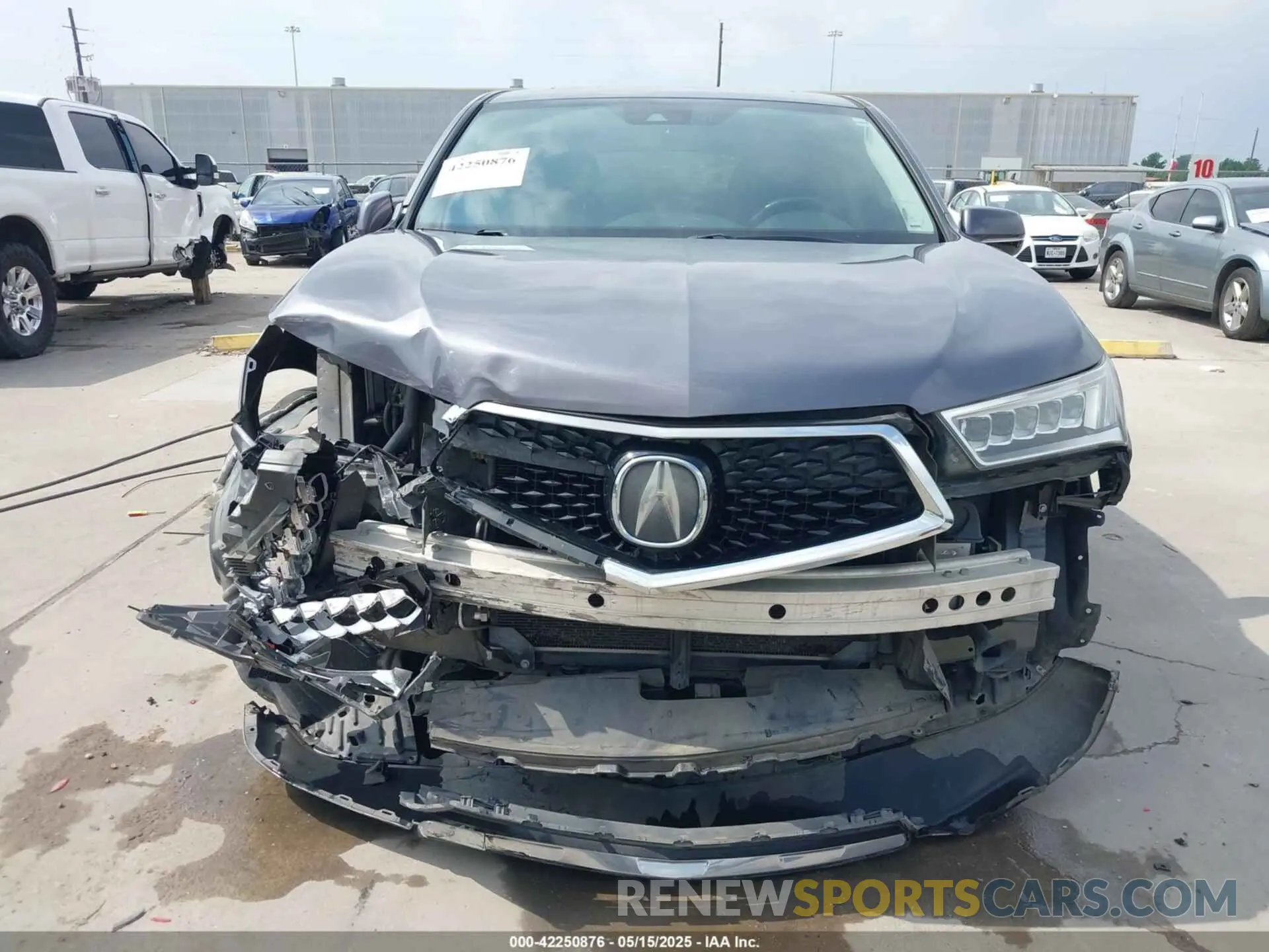 6 Photograph of a damaged car 5J8YD3H35KL012798 ACURA MDX 2019