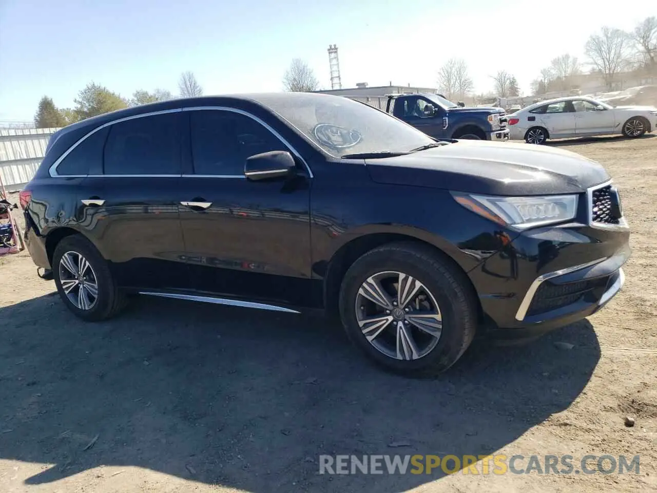 4 Photograph of a damaged car 5J8YD3H36KL011322 ACURA MDX 2019