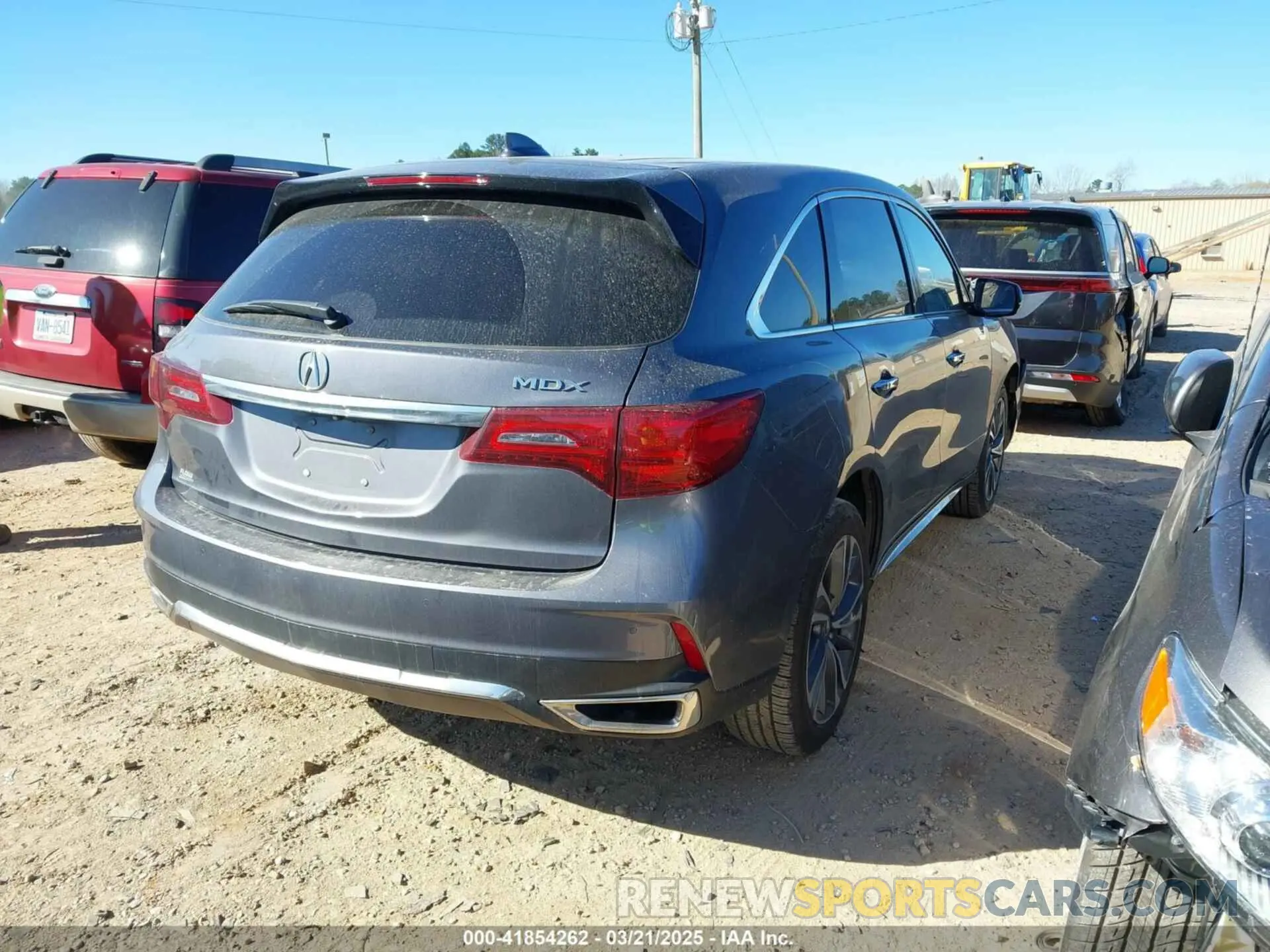 4 Photograph of a damaged car 5J8YD3H58KL011856 ACURA MDX 2019