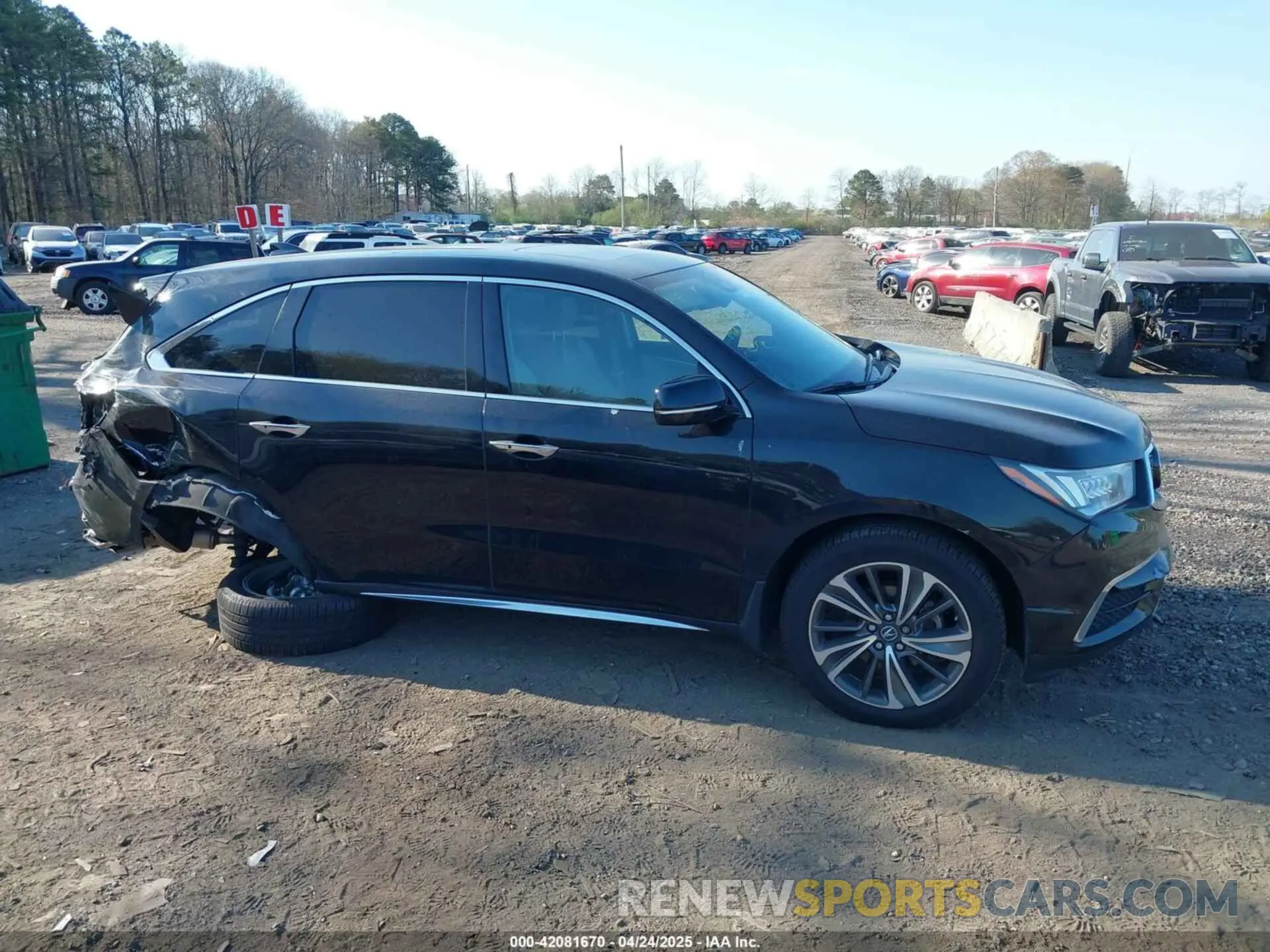 13 Photograph of a damaged car 5J8YD3H58KL012747 ACURA MDX 2019