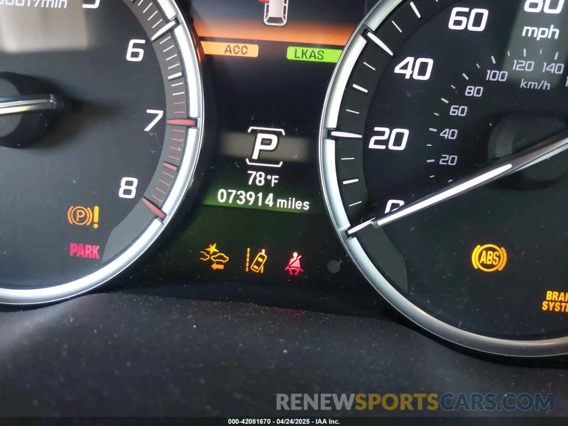 15 Photograph of a damaged car 5J8YD3H58KL012747 ACURA MDX 2019