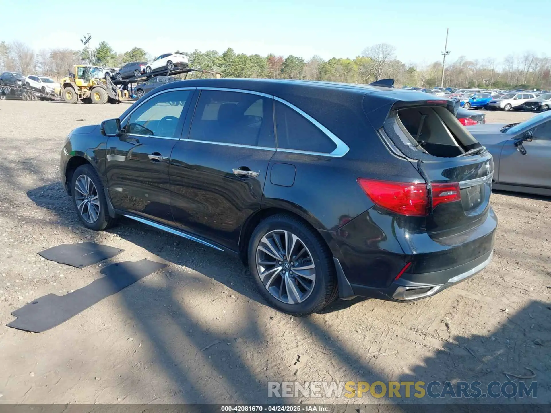 3 Photograph of a damaged car 5J8YD3H58KL012747 ACURA MDX 2019