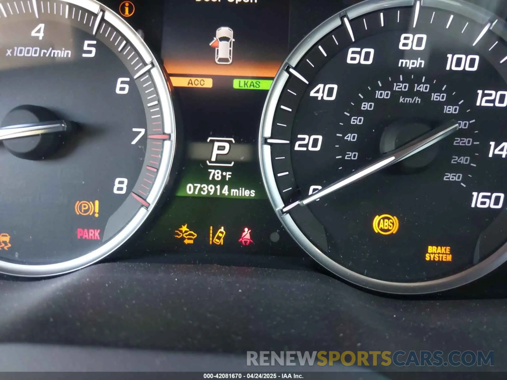 7 Photograph of a damaged car 5J8YD3H58KL012747 ACURA MDX 2019